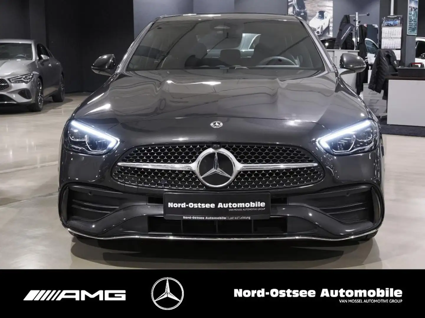 Mercedes-Benz C 220 d AMG KAMERA LED DISTR. ADV. KEYLESS MBUX Gris - 2