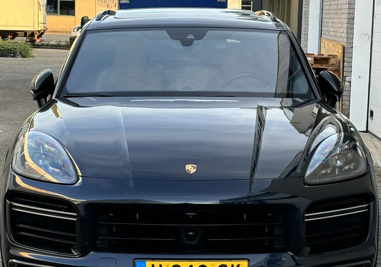 Porsche Cayenne 4.0 Turbo S E-Hybrid |Keramisch|4W sturing|CarbonP Blauw - 1
