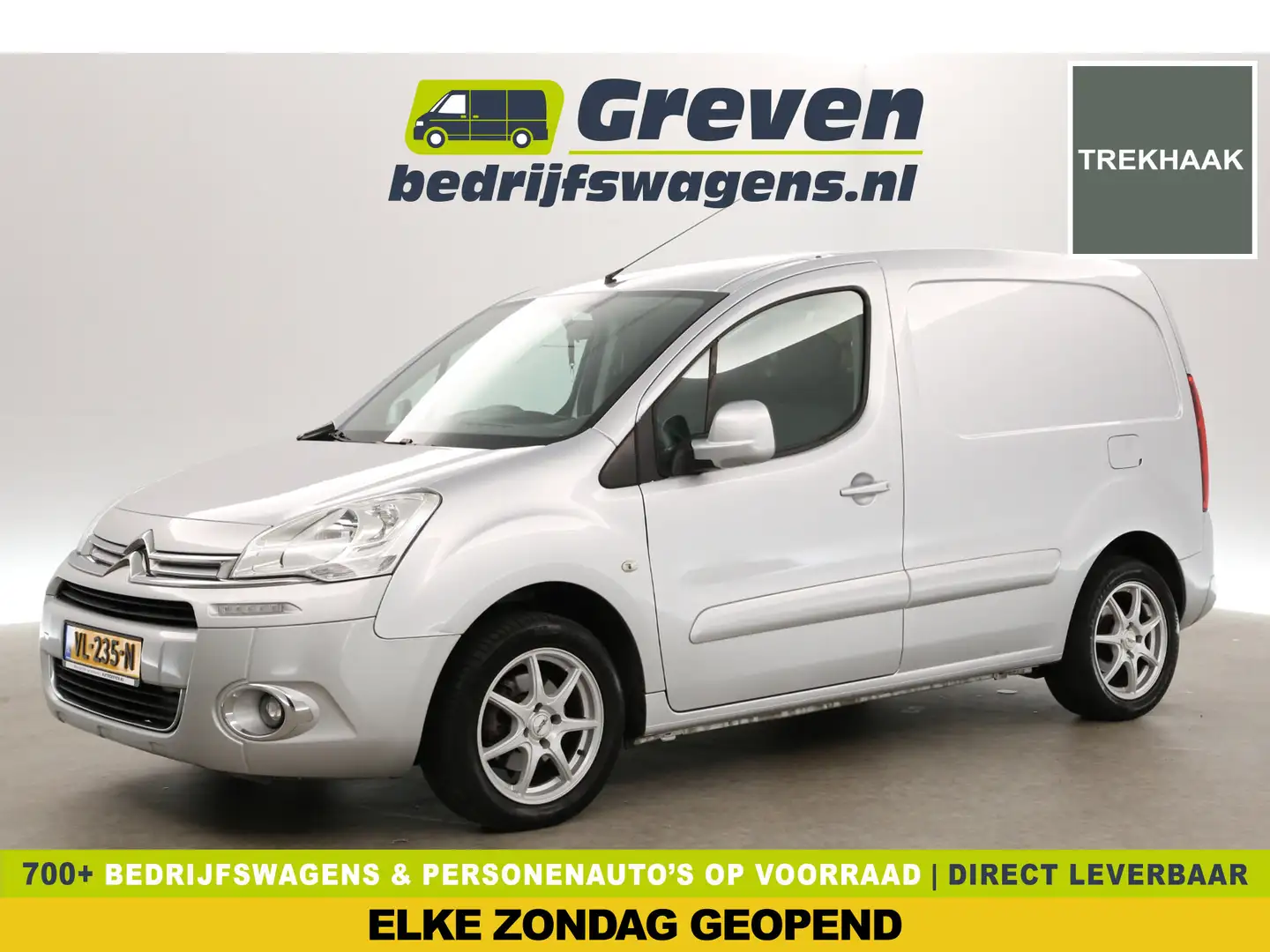 Citroen Berlingo 1.6 e-HDI L1H1 Airco Parkeersensoren Trekhaak 16"L Argent - 1