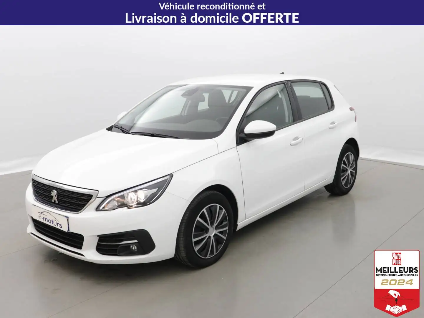 Peugeot 308 BlueHDI 130 Premium Pack +GPS +PDC AR Blanco - 1