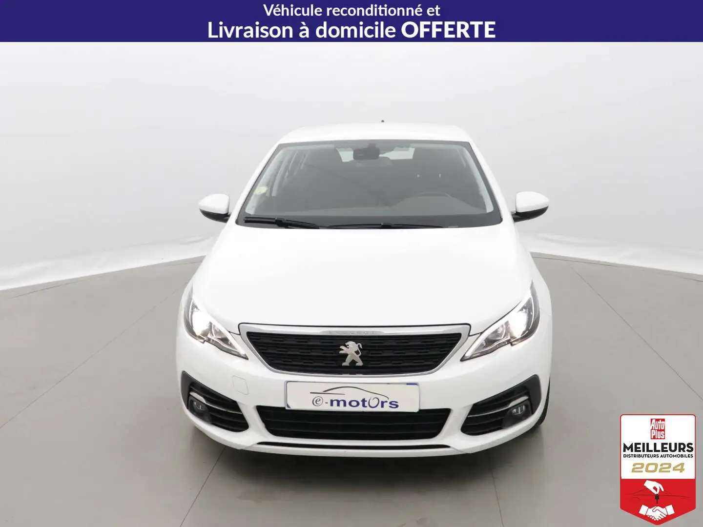 Peugeot 308 BlueHDI 130 Premium Pack +GPS +PDC AR Blanco - 2