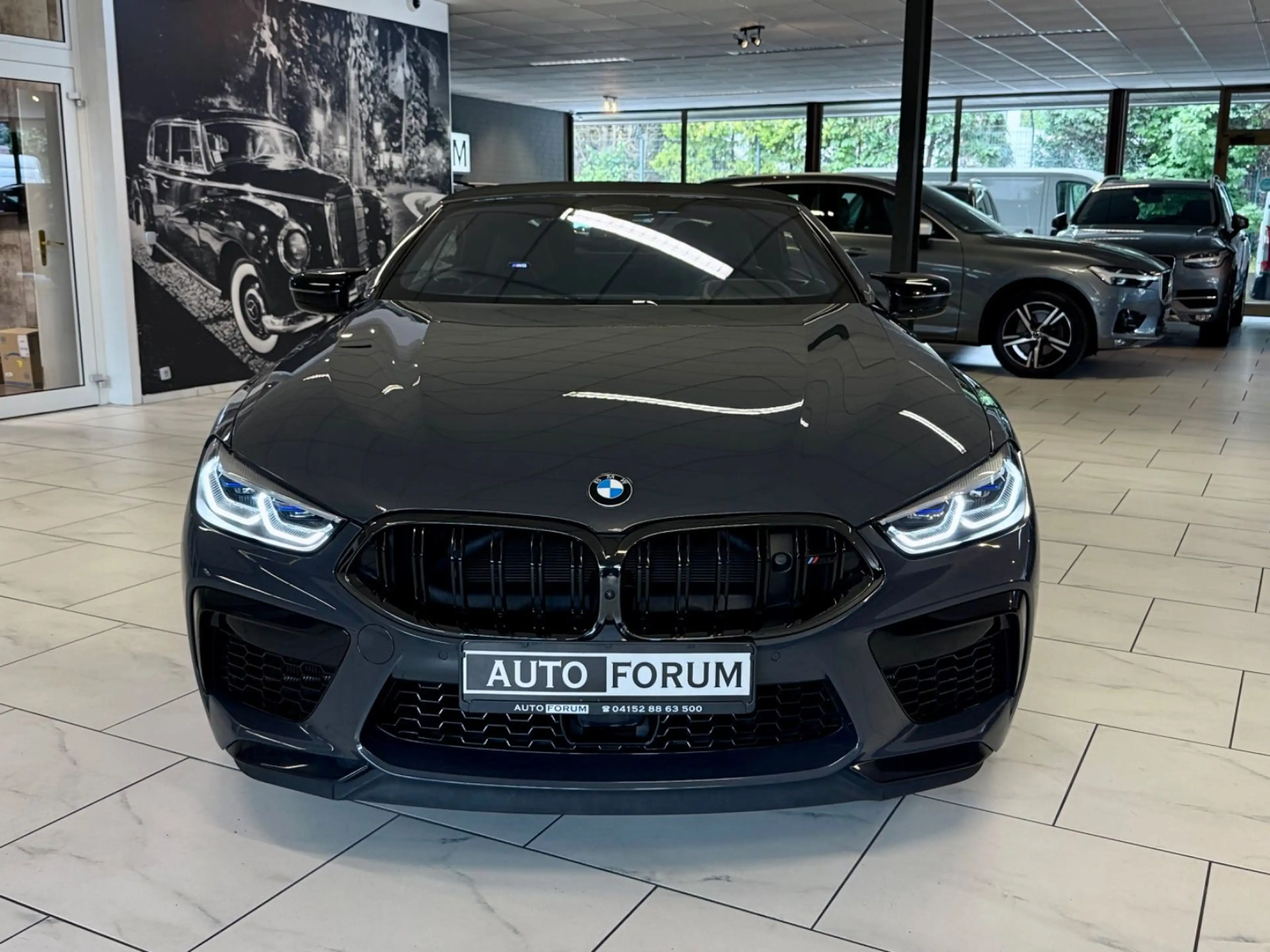 BMW M8 COMPETITION CABRIO CARBON LASER B&W 360CAM — photo 5
