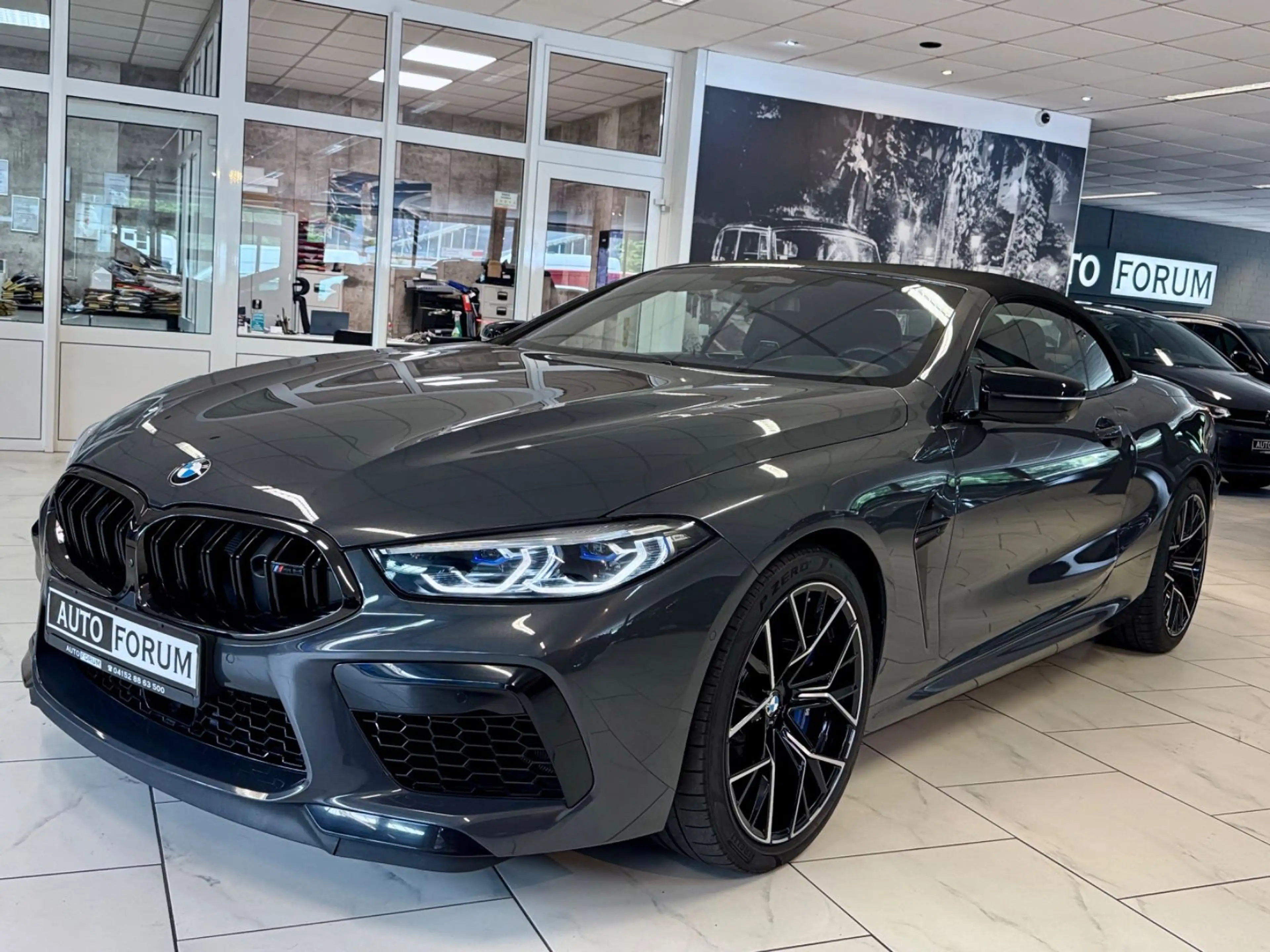 BMW M8 COMPETITION CABRIO CARBON LASER B&W 360CAM — photo 6