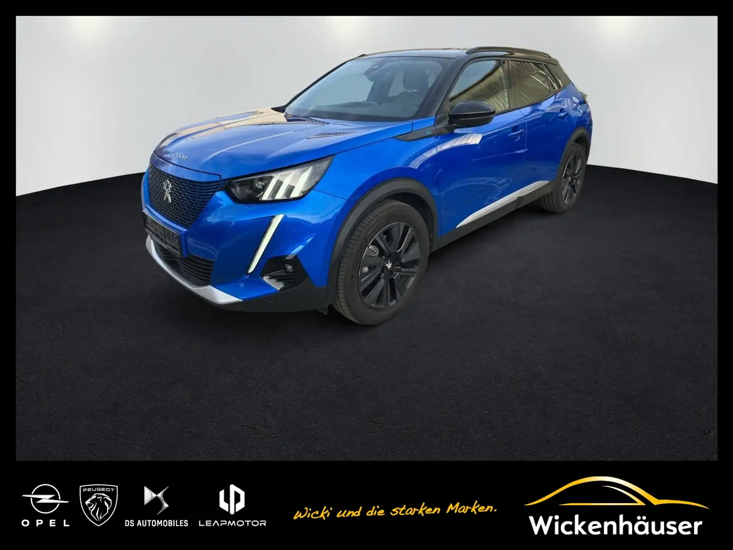 Peugeot 2008 e-136 GT Pack ACC+Panorama+Navi+Kamera Blau - 1