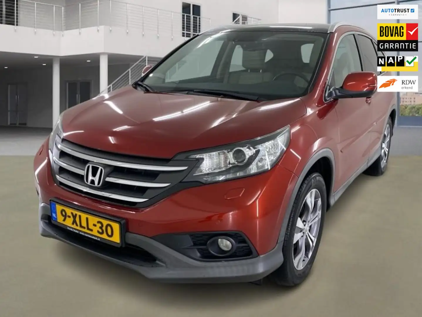 Honda CR-V 2.0 AWD Executive Automaat 1e Eig. 69.500 km +NAP Rood - 1