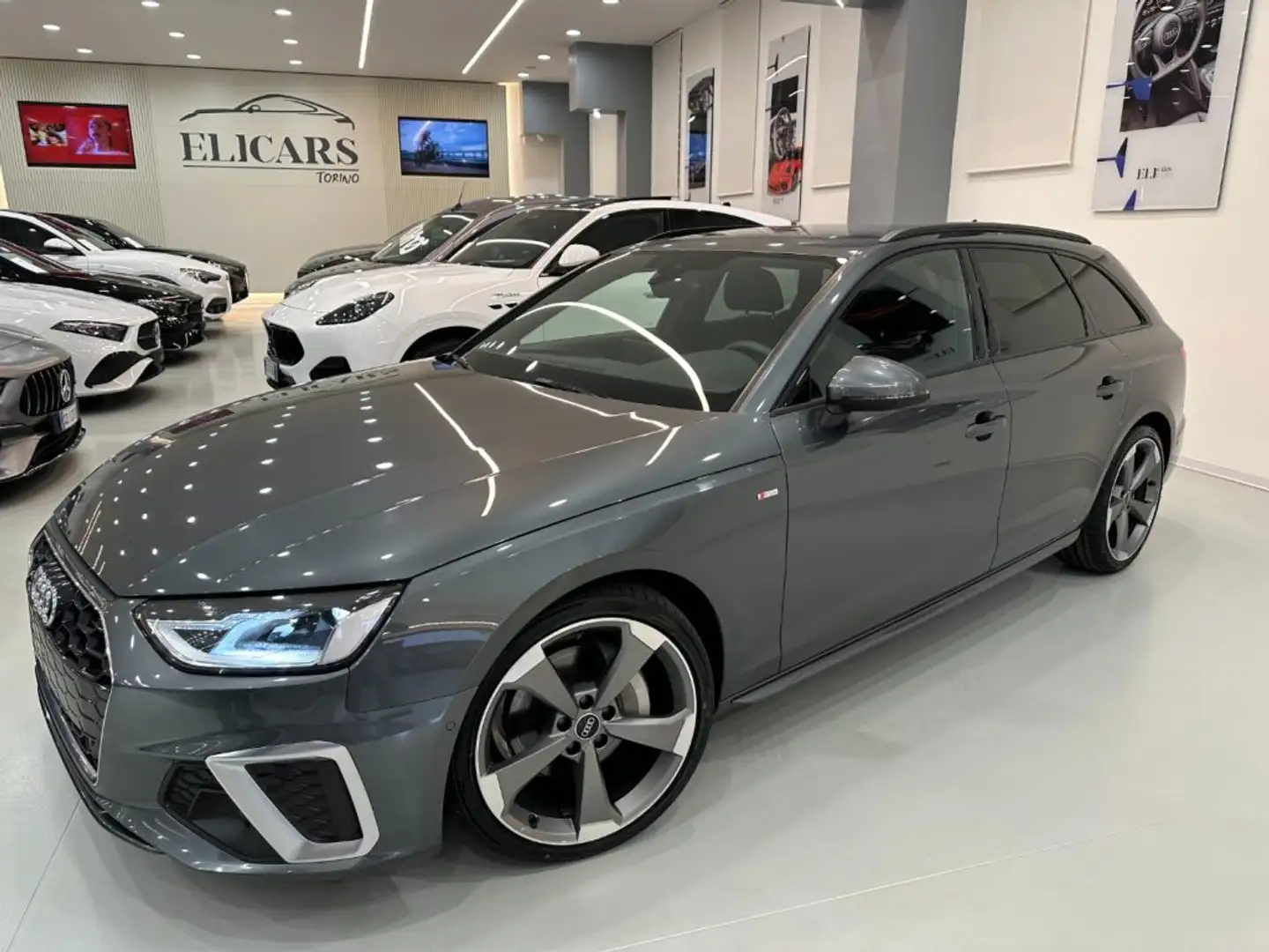 Audi A4 40 TDI quattro S line Grigio - 1