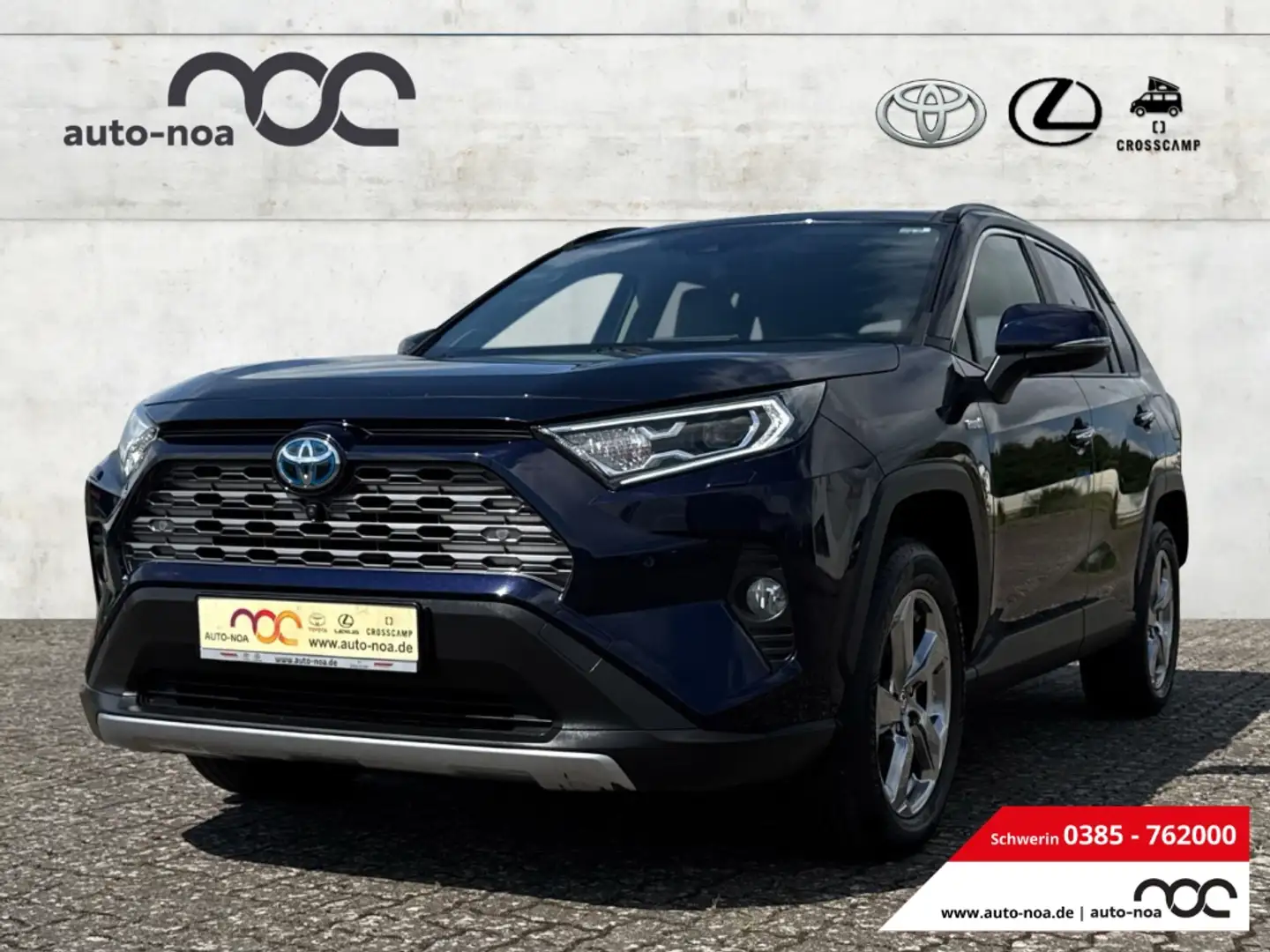 Toyota RAV 4 Hybrid 4x2 Lounge 2.5 VVT-i El. Panodach Navi Lede Blau - 1