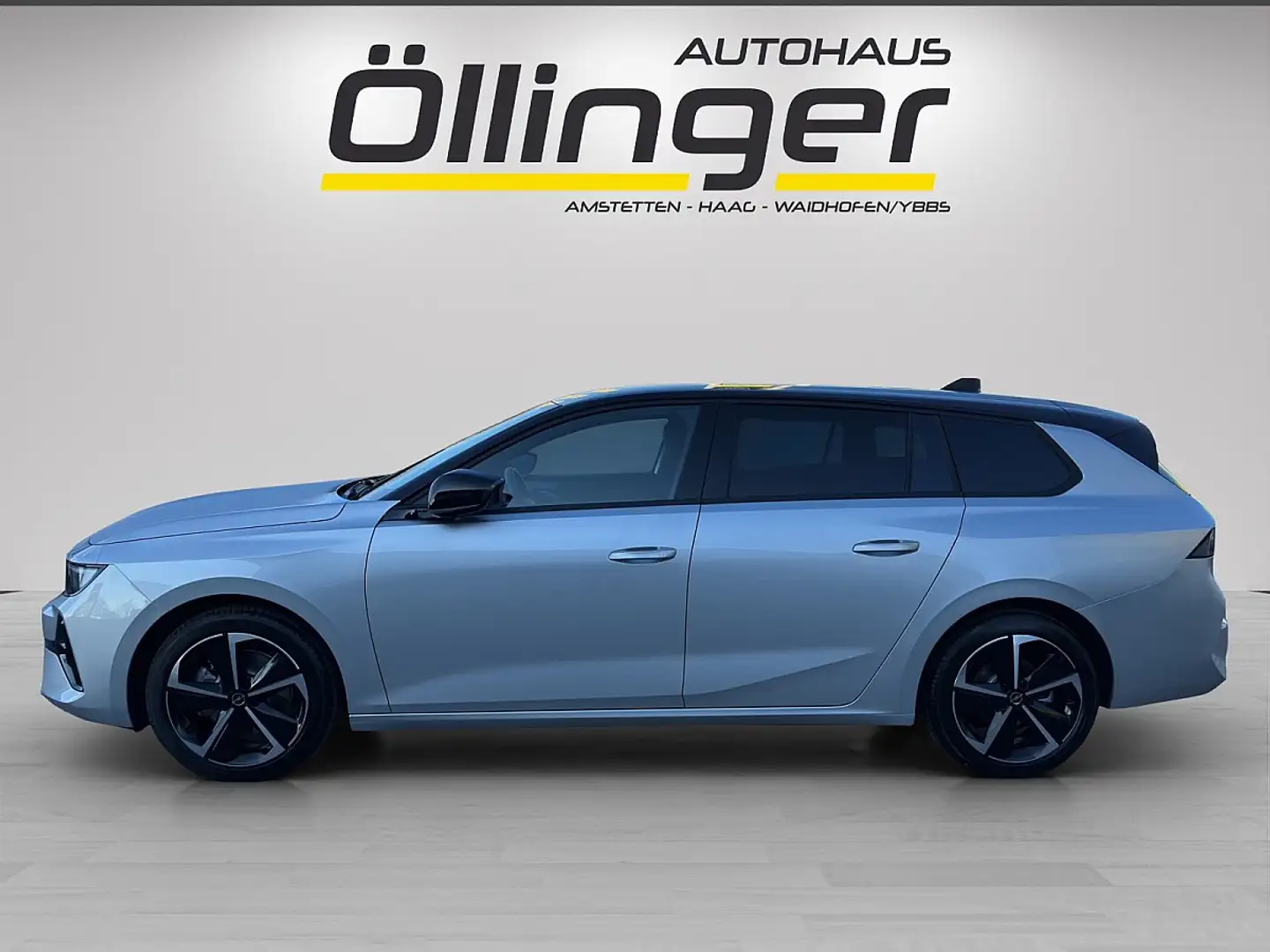 Opel Astra ST 1,2 Turbo GS + abn. AHV Silber - 2