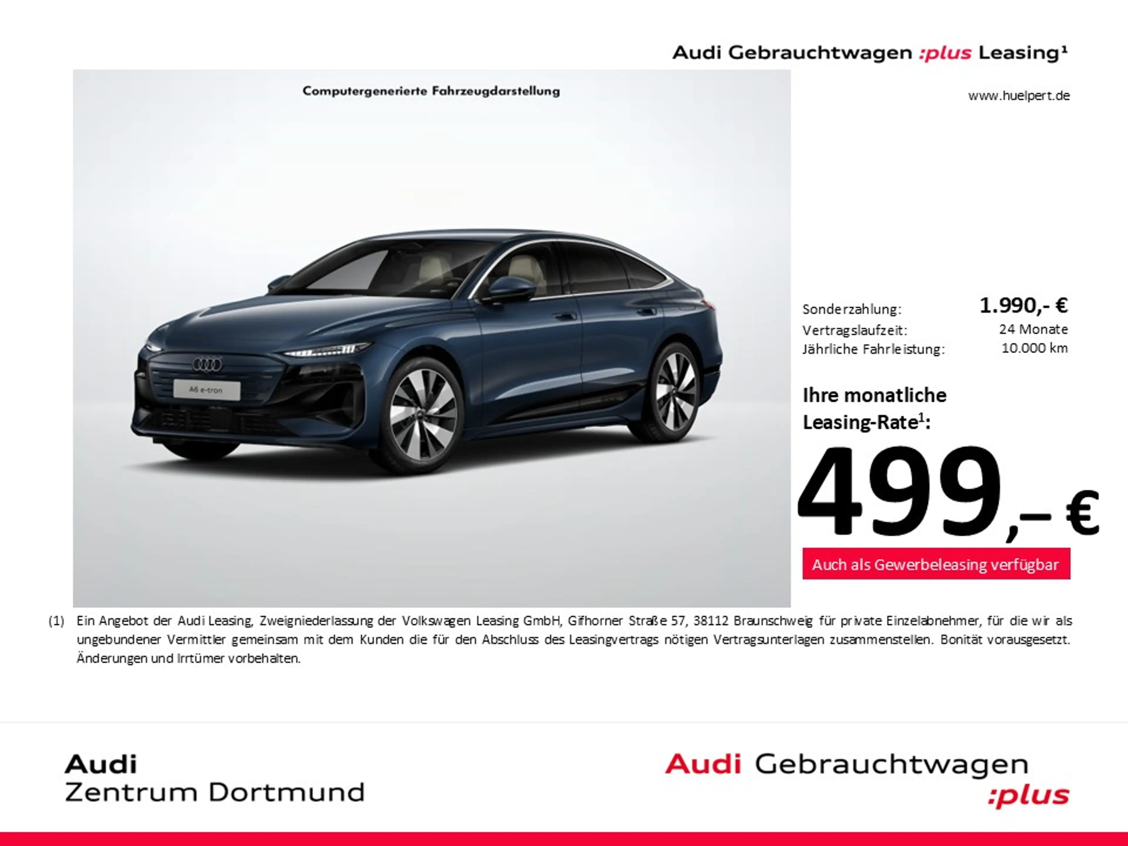 Audi A6 e-tron Sportback performance advanced 360°CAM — photo 2