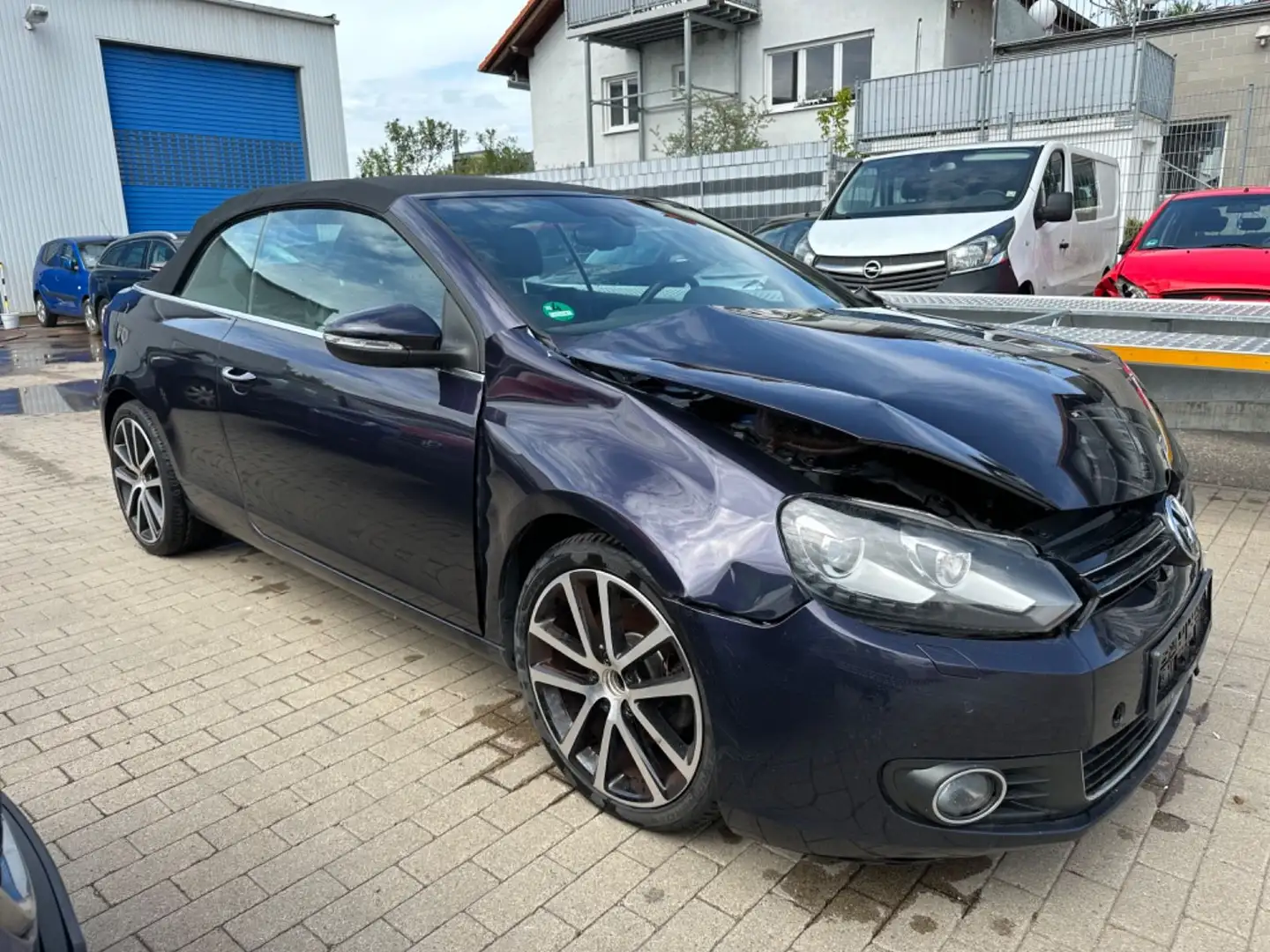 Volkswagen Golf VI Cabriolet Basis Mauve - 1