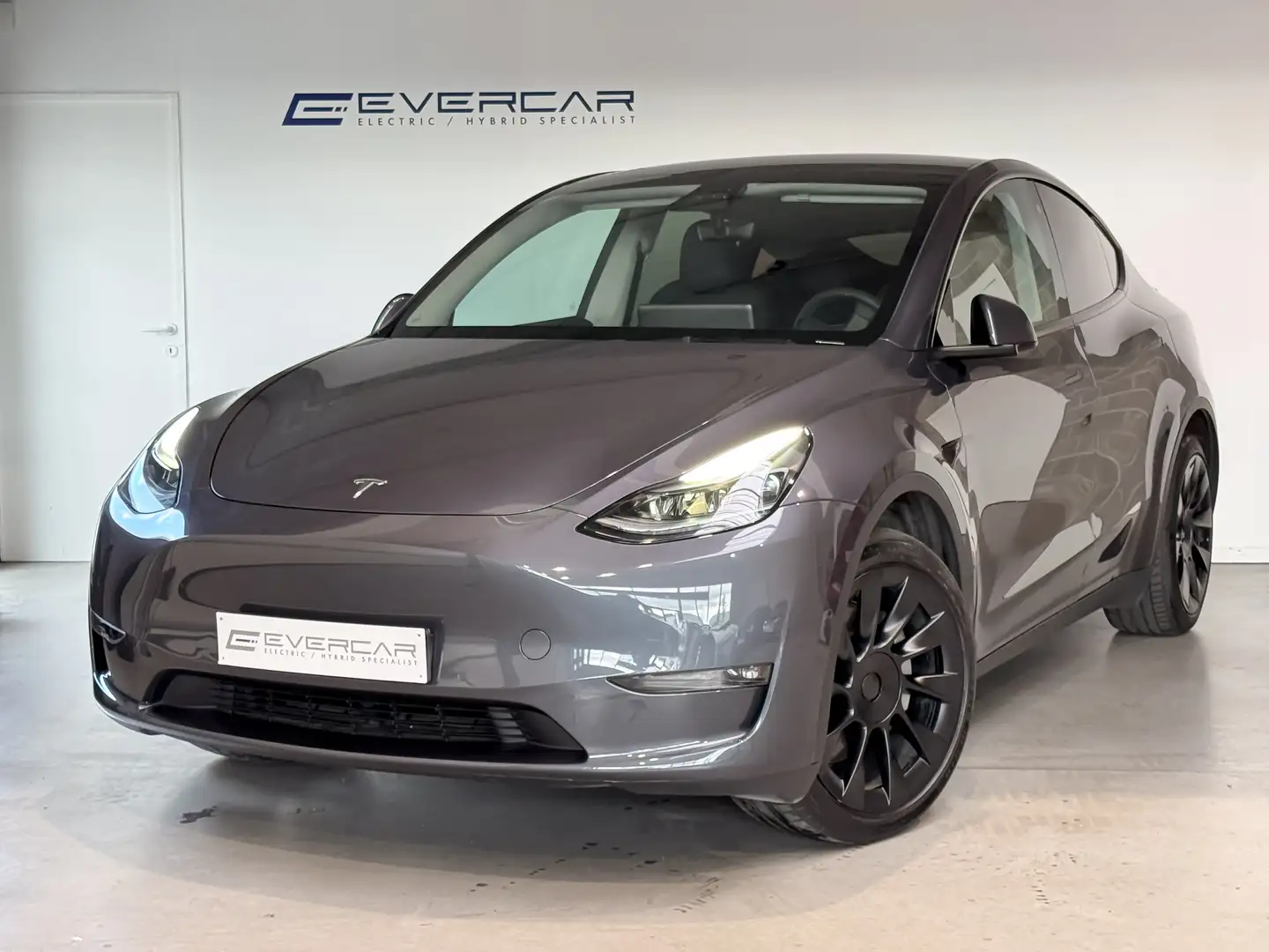 Tesla Model Y Long Range  AWD (324 kW) **MATRIX*20" WHEELS** Grijs - 1