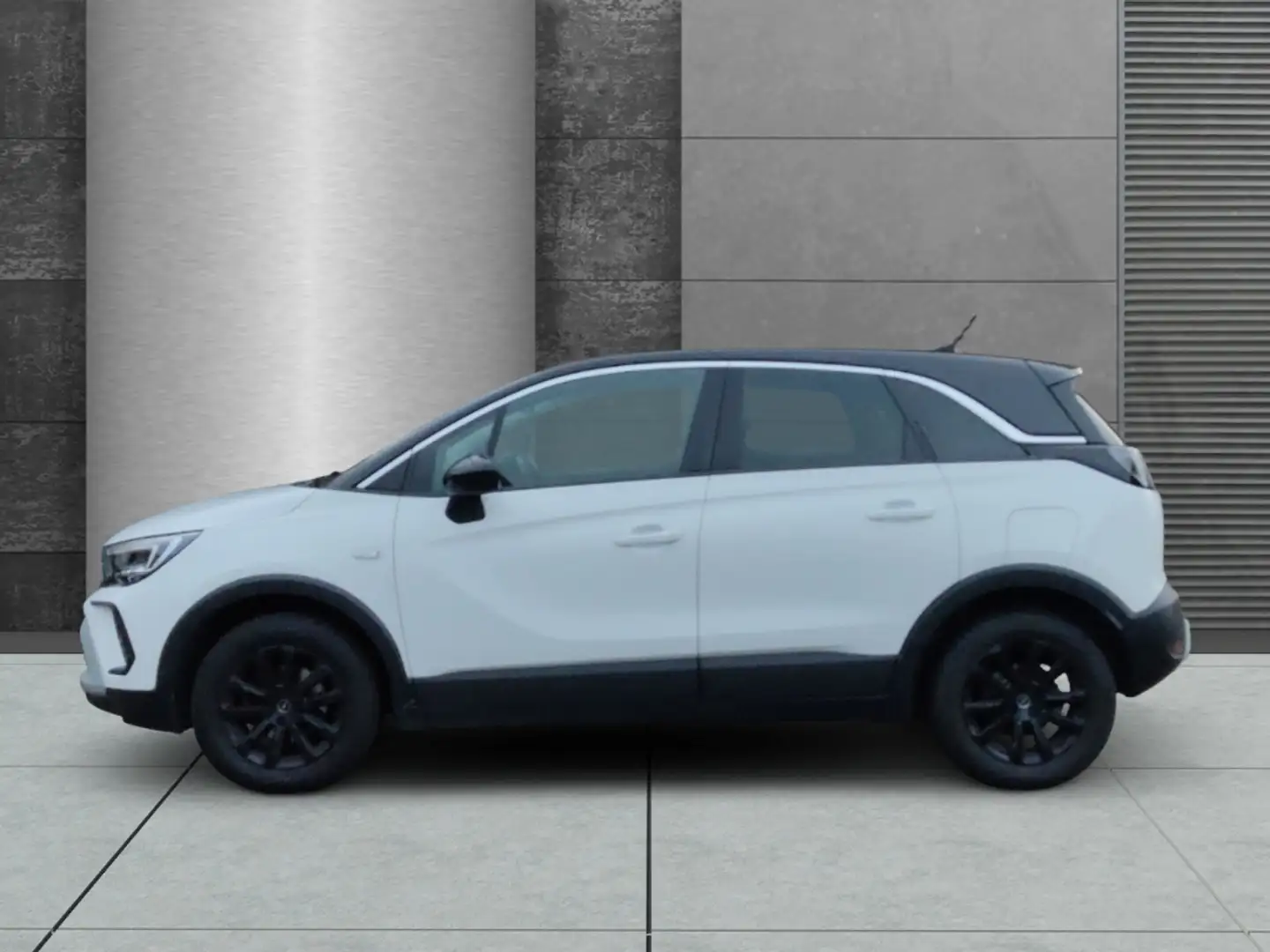 Opel Crossland Elegance Turbo 6-AT Navi Pro LED Rückfahrkam. PDCv Weiß - 2