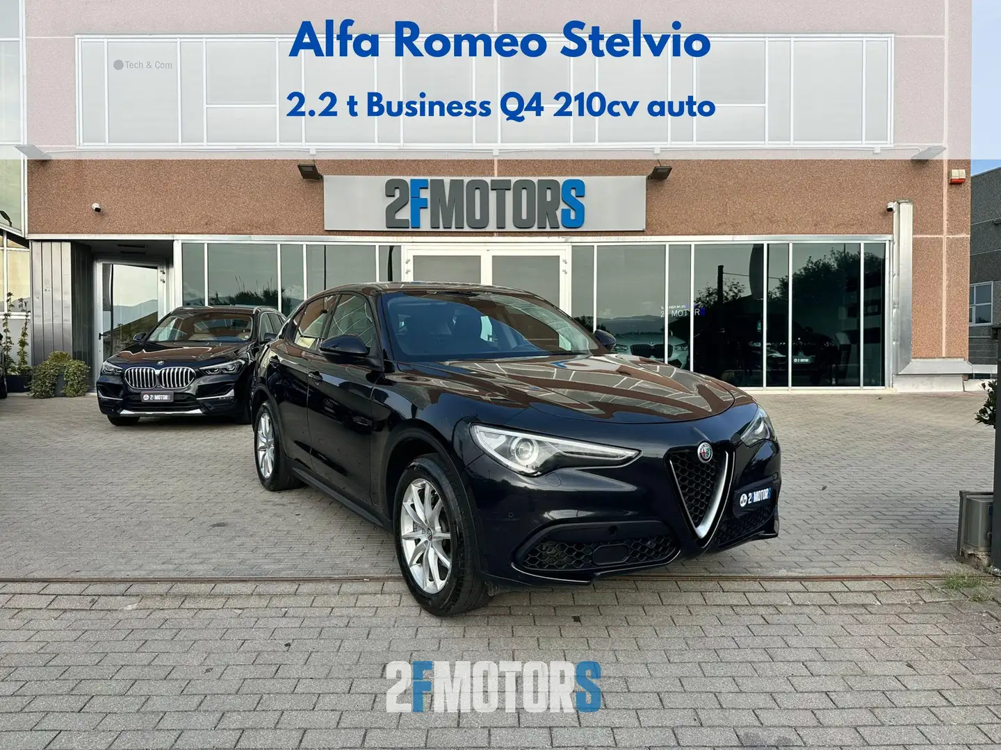 Alfa Romeo Stelvio 2.2 t Business Q4 210cv auto Schwarz - 1
