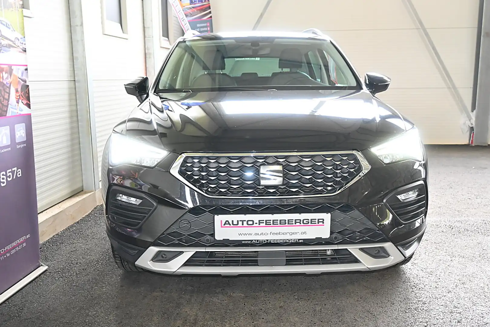 SEAT Ateca 2,0 Xperience TDI; Winterpaket, LED, NAVI, Full... Schwarz - 2