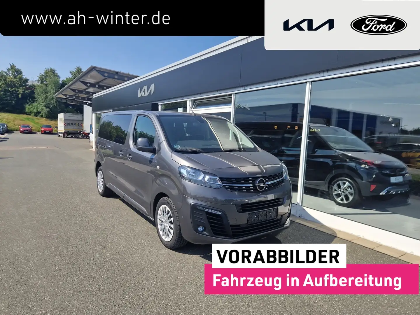 Opel Zafira Life 1,5D Selection M 9S 2xKlima Navi SHZ PDC Totwinke Grau - 1