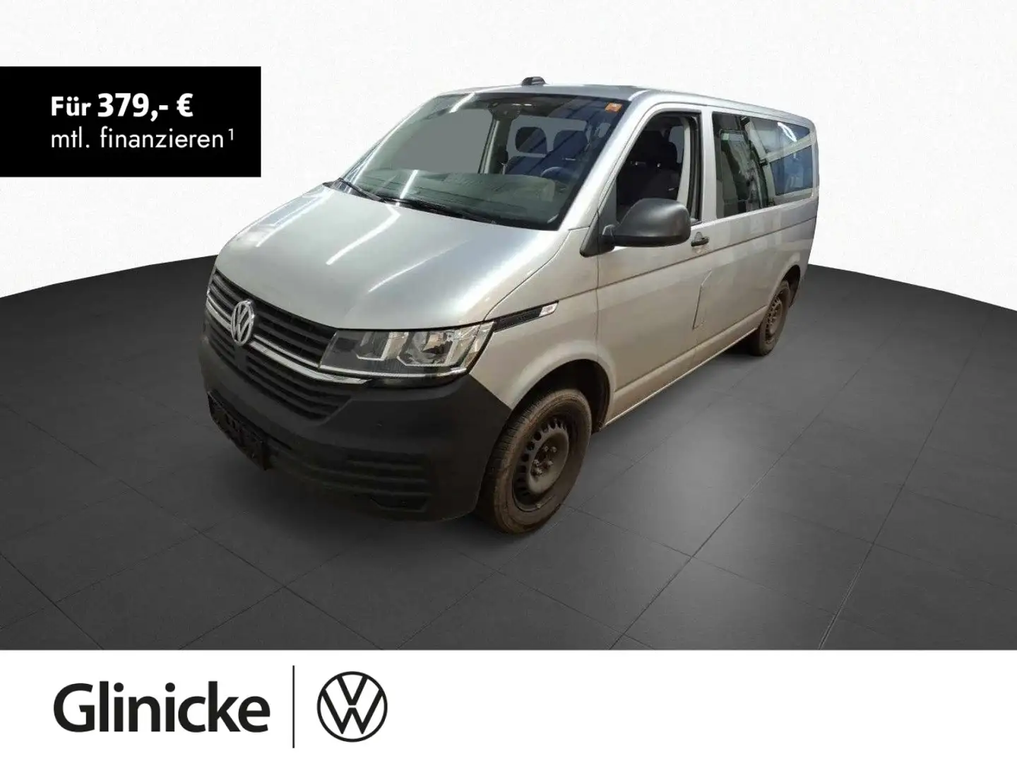 Volkswagen T6.1 Kombi 2.0 TDI AHK NAVI 9-Sitzer PDC KLIMA Silber - 1