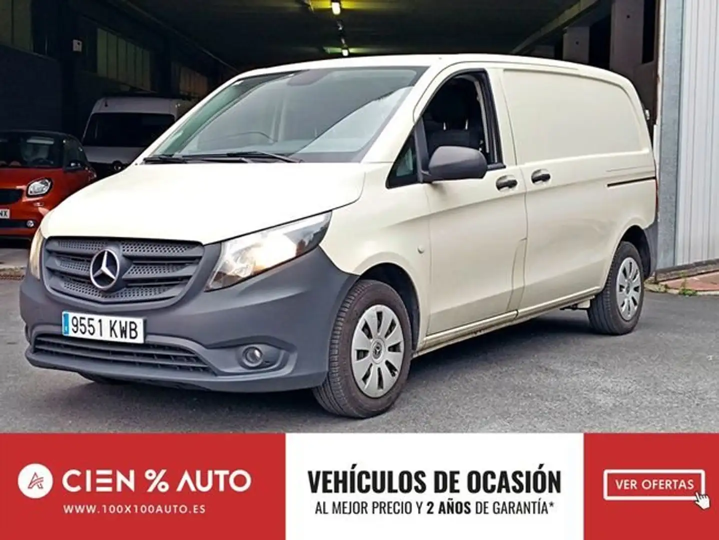 Mercedes-Benz Vito Mixto 114CDI Compacta Beige - 1