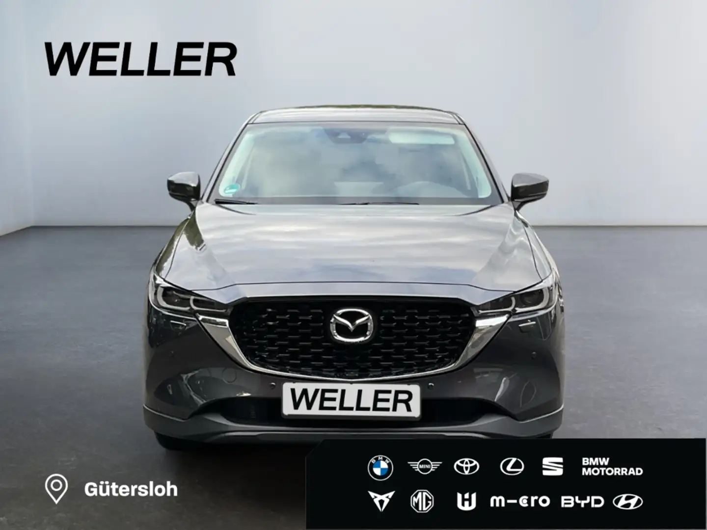 Mazda CX-5 SKYACTIV-G 165 AWD Sports-Line *Matrix*360°* Grau - 2