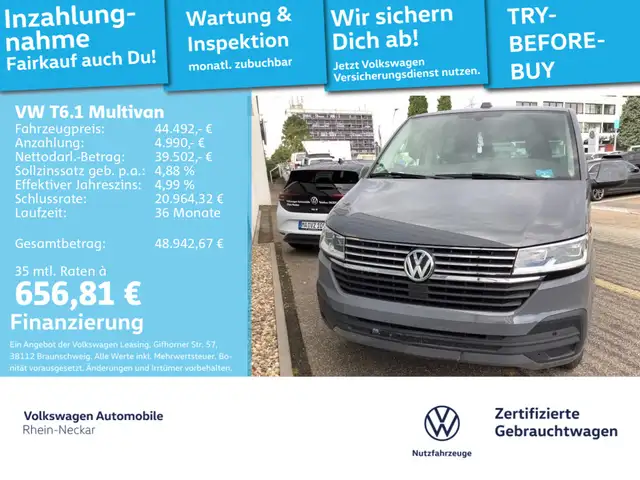 Volkswagen T6.1 Multivan 2.0 TDI Comfotline AHK Kamera LED