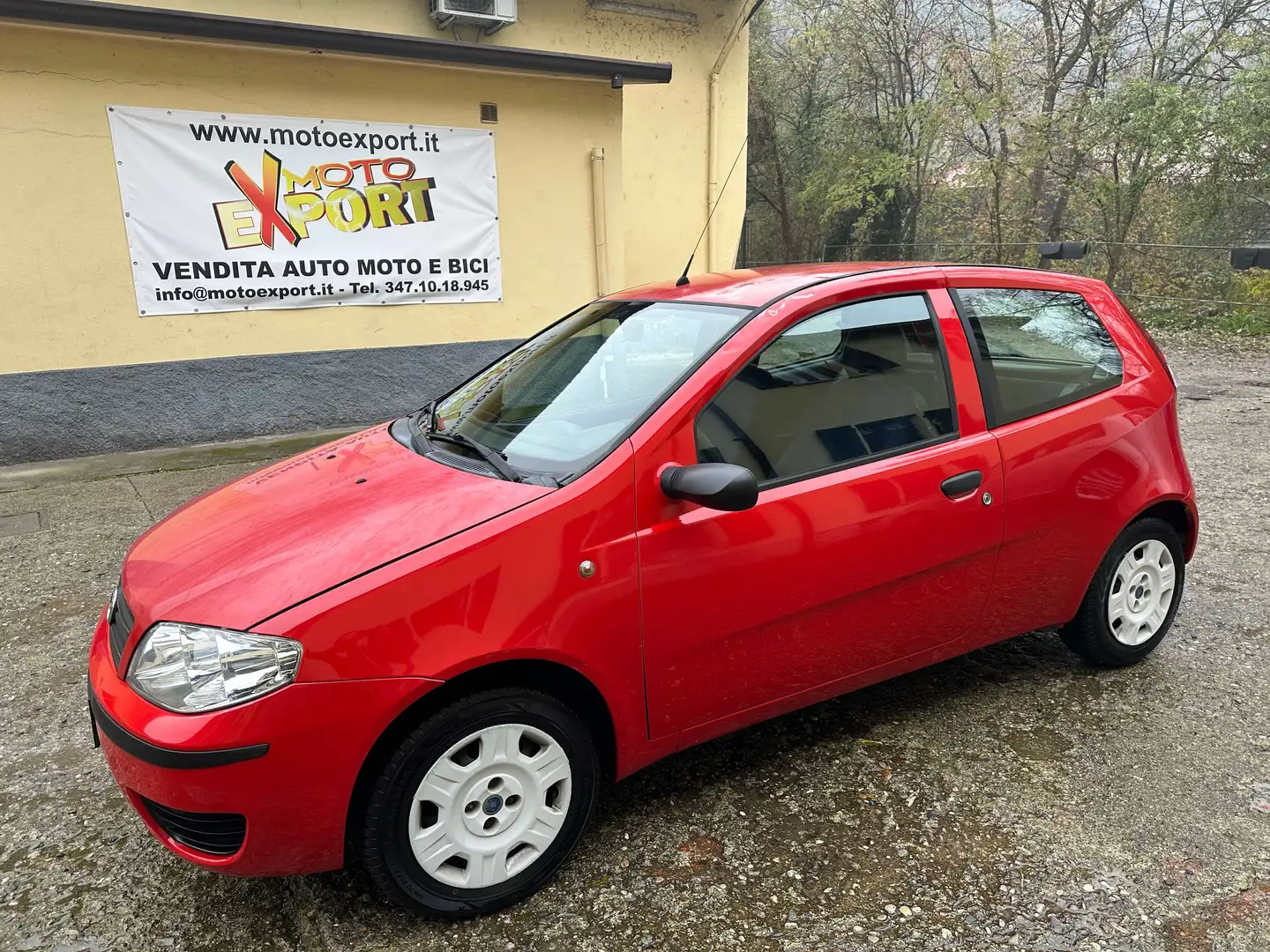 Fiat Punto Punto II 2003 3p 1.2 Dynamic Rojo - 1