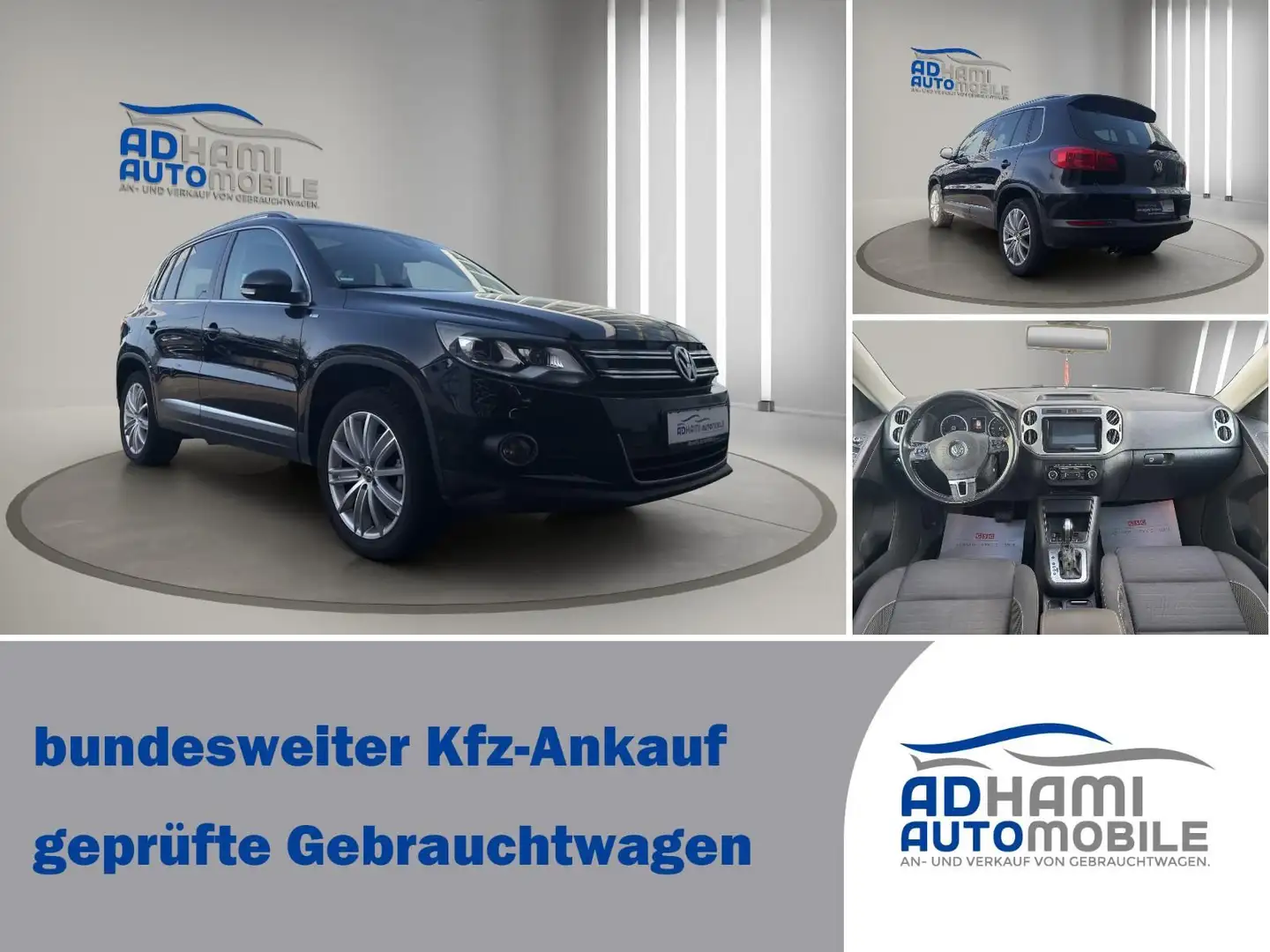 Volkswagen Tiguan Cup Sport & Style BMT 4M/PANO/LED/DSG Noir - 2