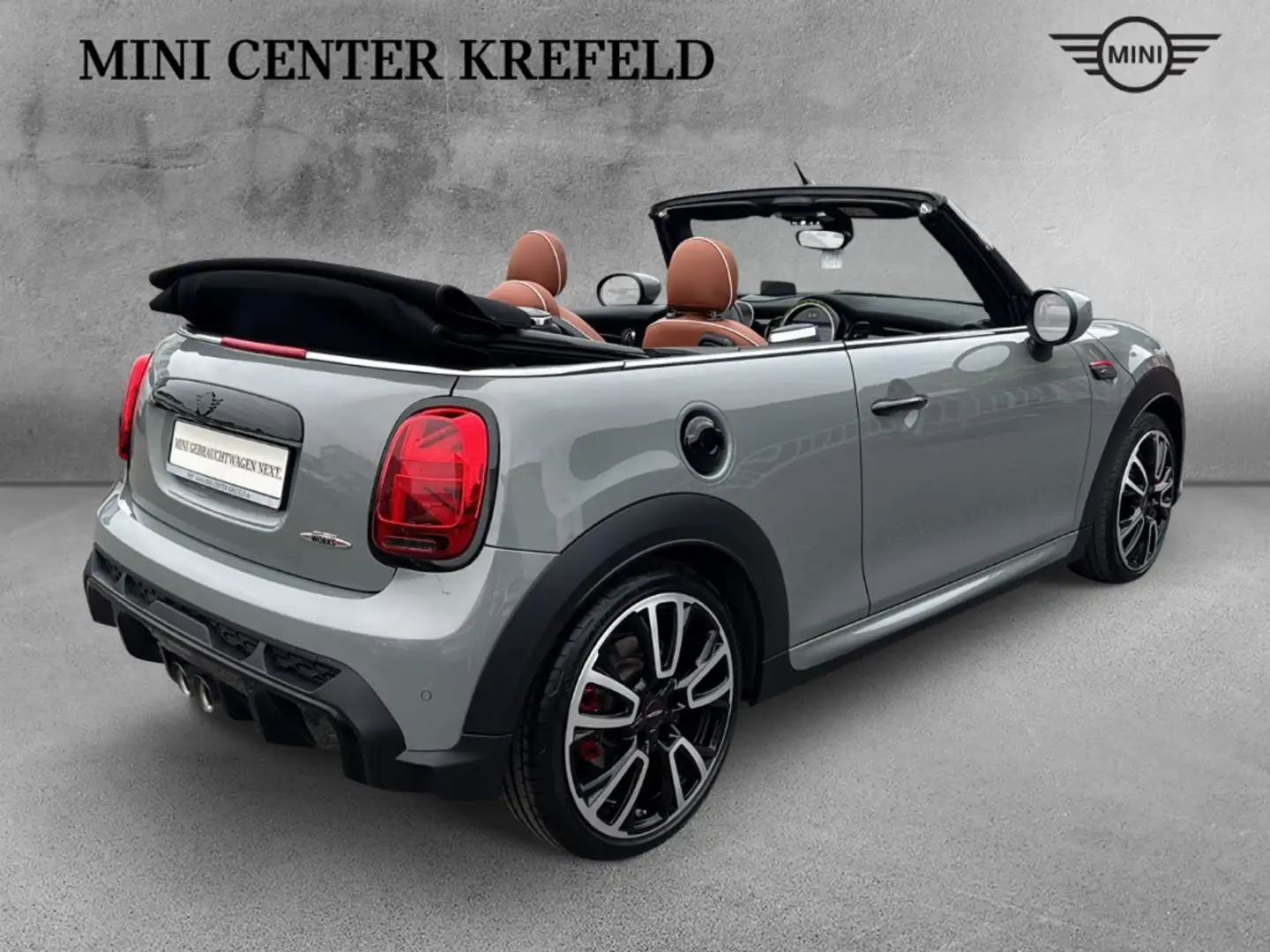 MINI John Cooper Works Cabrio AUTOMATIK JCW TRIM NAVI HuD ACC KAMERA Gris - 2