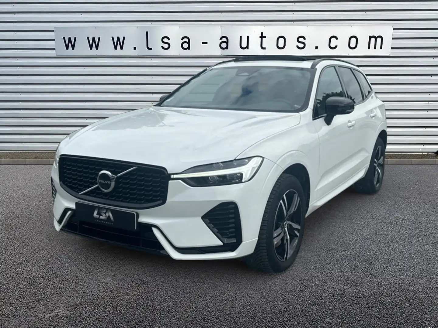 Volvo XC60 B4 197 Geartronic R-Design Blanc - 1