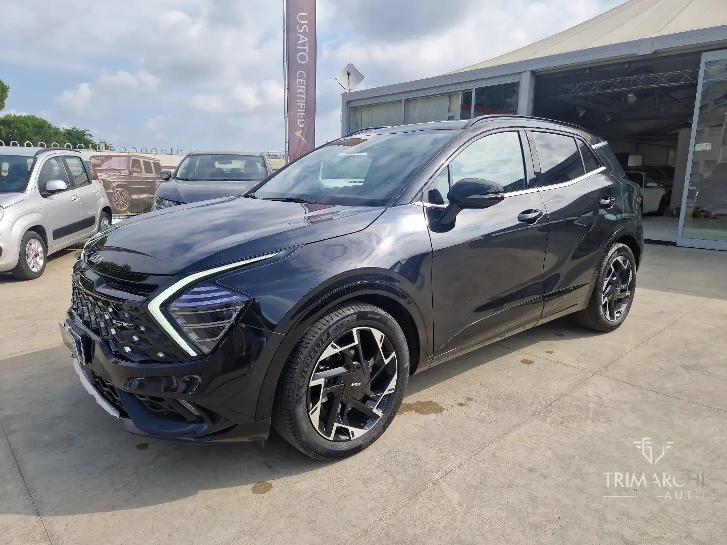 Kia Sportage 1.6 CRDi MHEV DCT GT-line Nero - 2