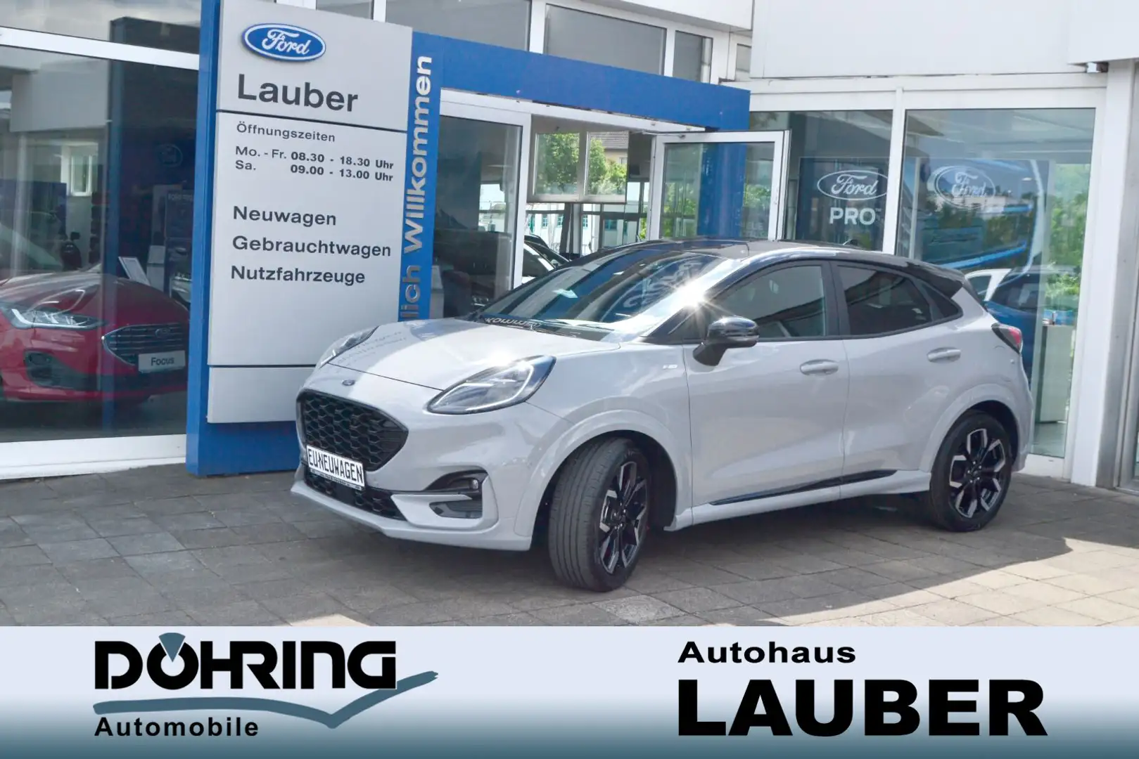 Ford Puma Puma 1,0 mHEV 'ST-Line X' 5-türig 7-Gang Automatik Grau - 1