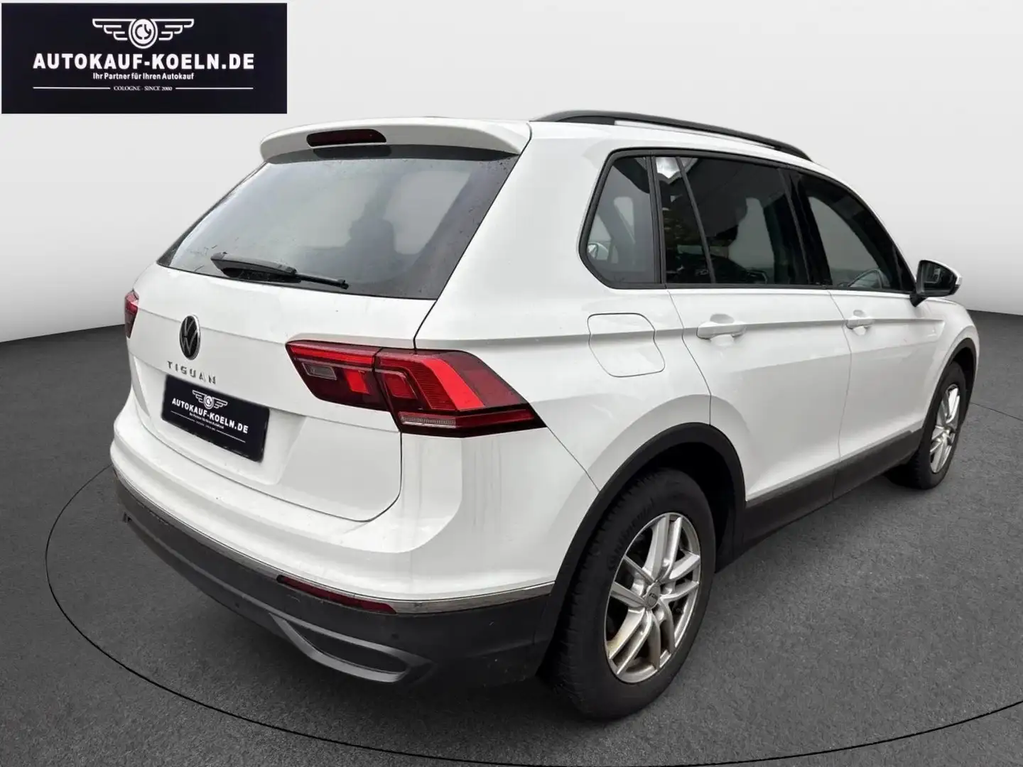 Volkswagen Tiguan 2,0 TDi Life/Automatik/Navi/Klima/1.Hand Blanc - 2