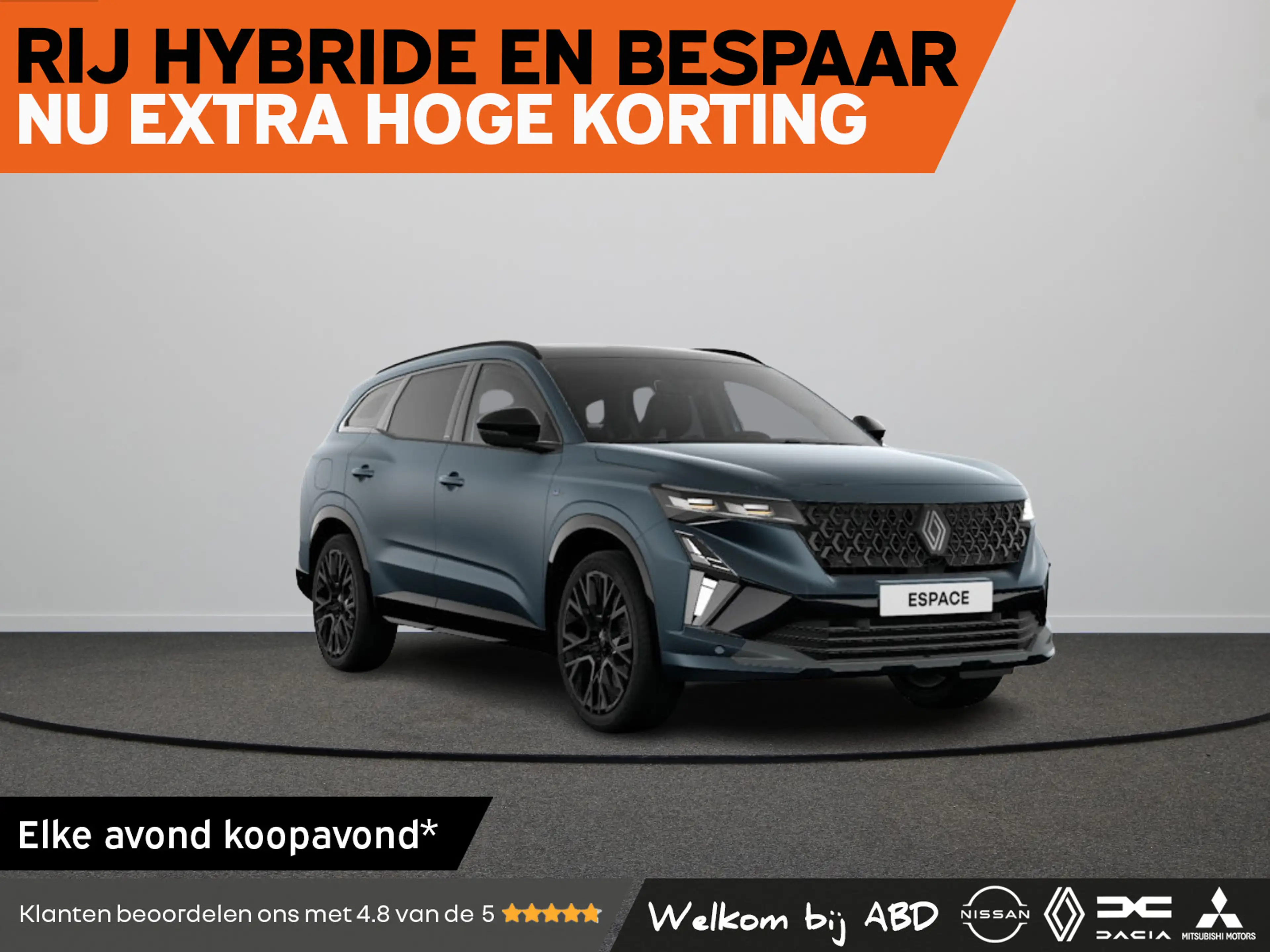 Renault Espace esprit Alpine Hybrid 200 | Elektronisch geregelde