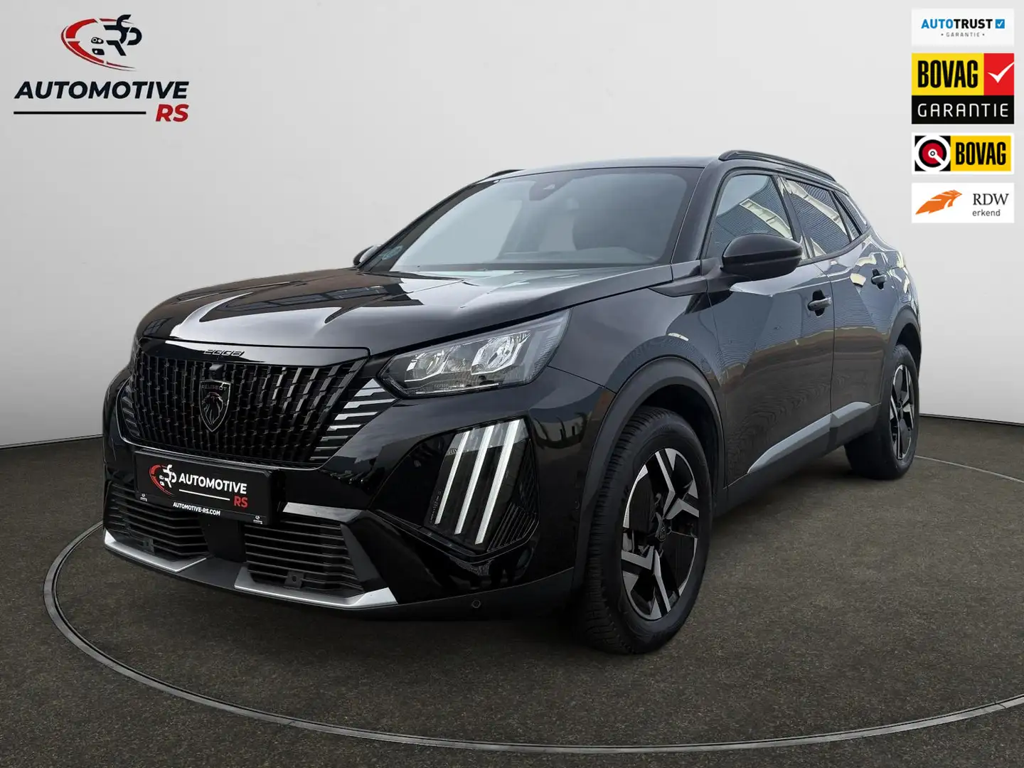 Peugeot 2008 1.2 PureTech Allure 145pk Aut.Navi Pano 360° dodeh Negru - 1