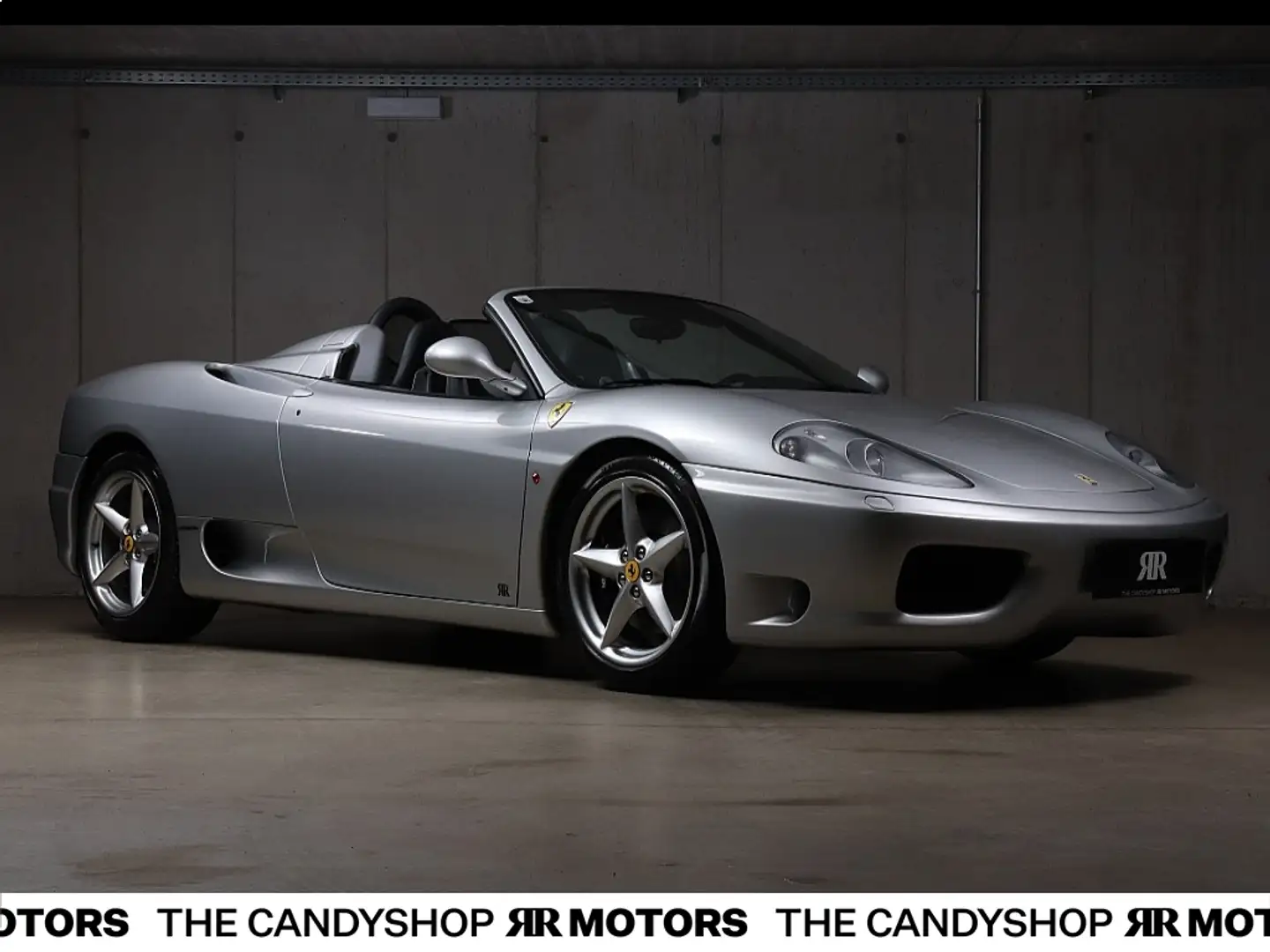 Ferrari 360 Spider *Ö-1 Besitz*Ein Traum* Silber - 1