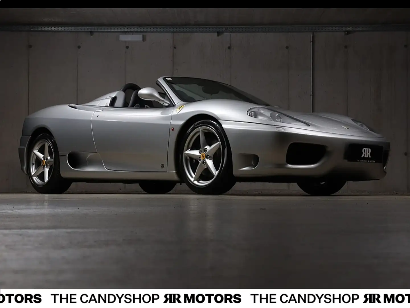Ferrari 360 Spider *Ö-1 Besitz*Ein Traum* Silber - 2
