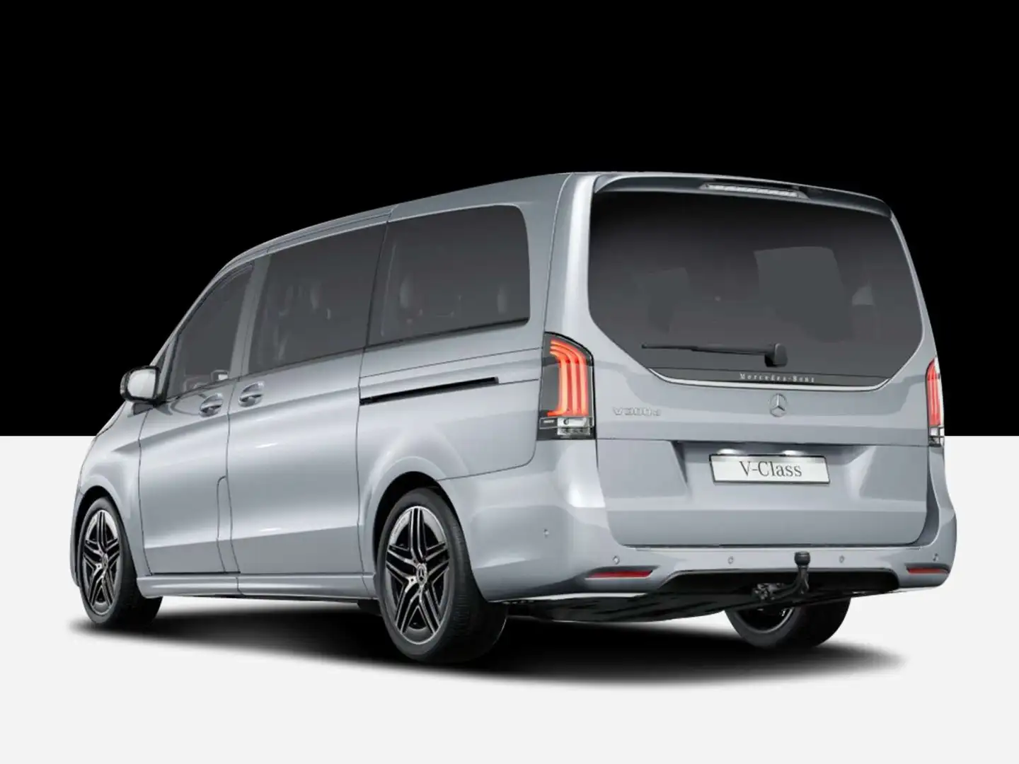 Mercedes-Benz V 300 V 300 d AVANTGARDE Lang  AMG Line/Basic/Navi/Klima Argent - 2