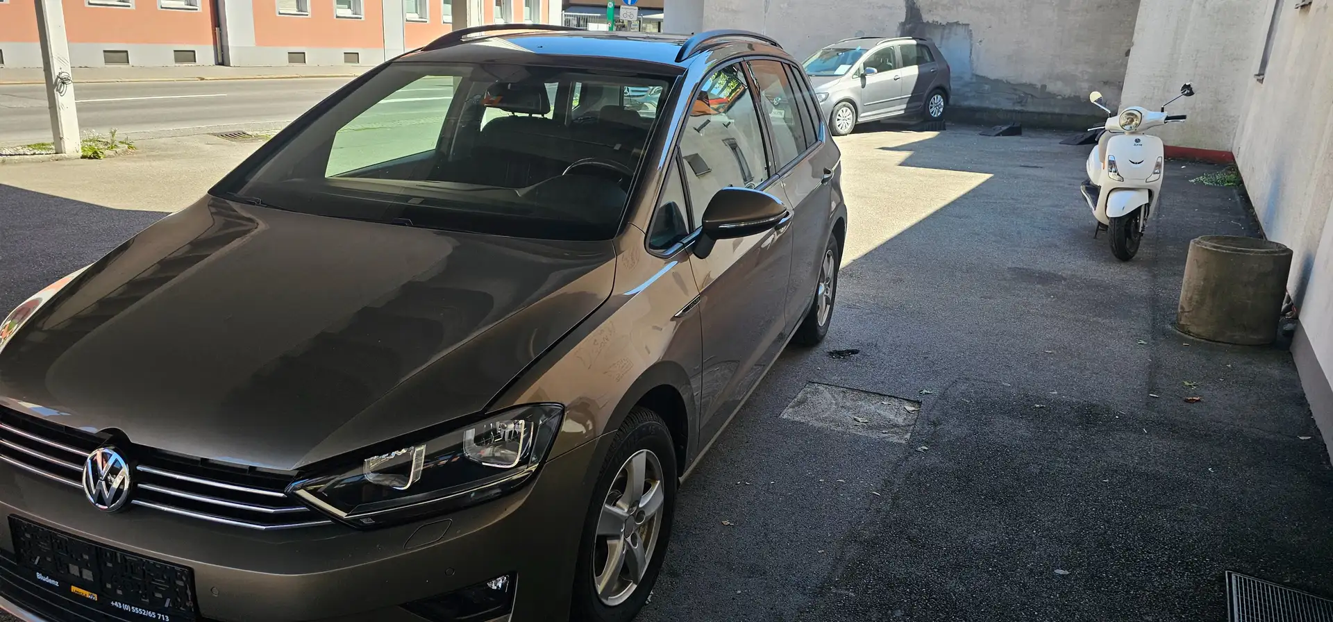 Volkswagen Golf Sportsvan Comfortline BMT/Start-Stopp Braun - 2