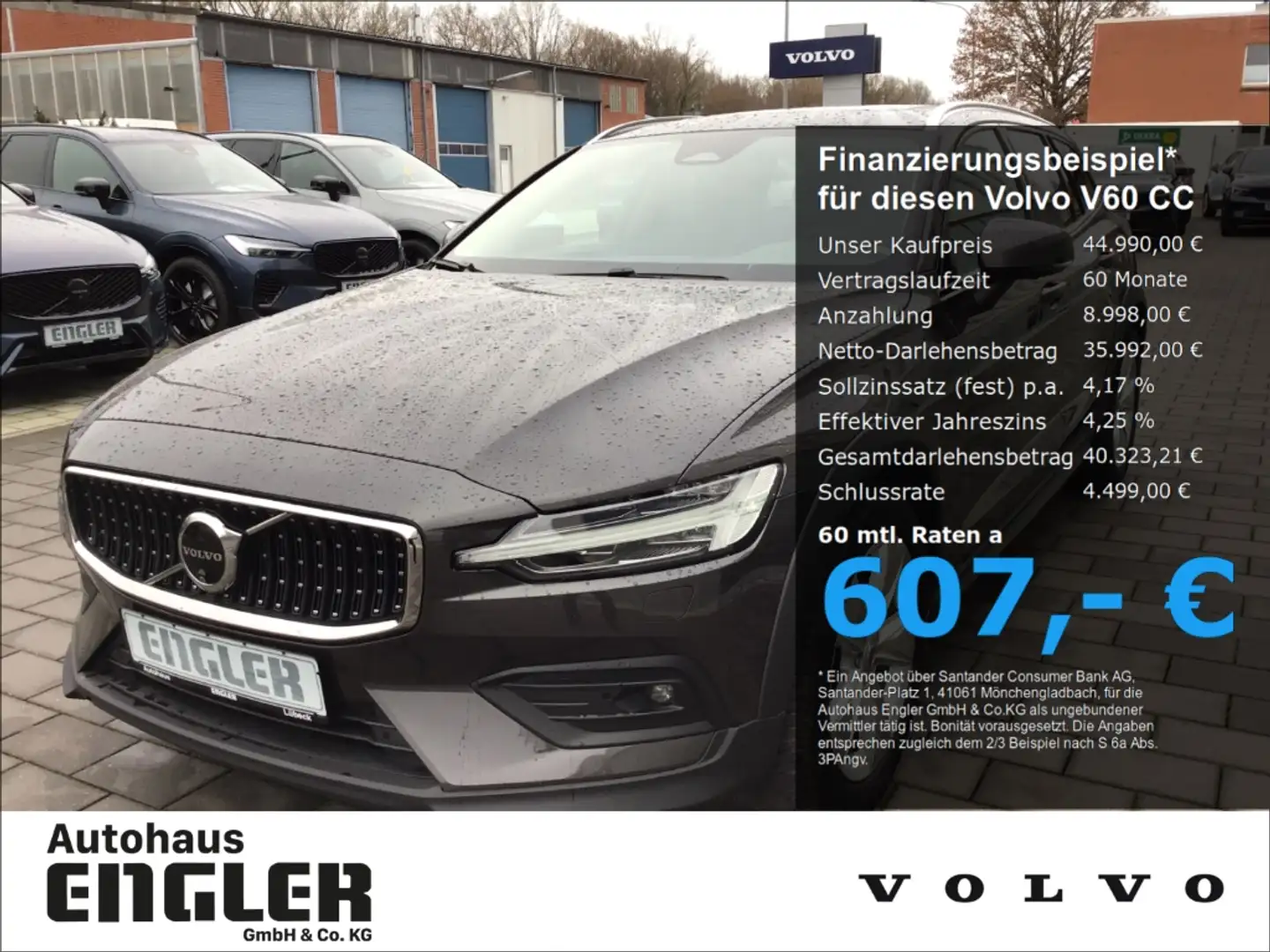 Volvo V60 Cross Country B5 (Benzin) Plus AWD Stdhzg. Grau - 1