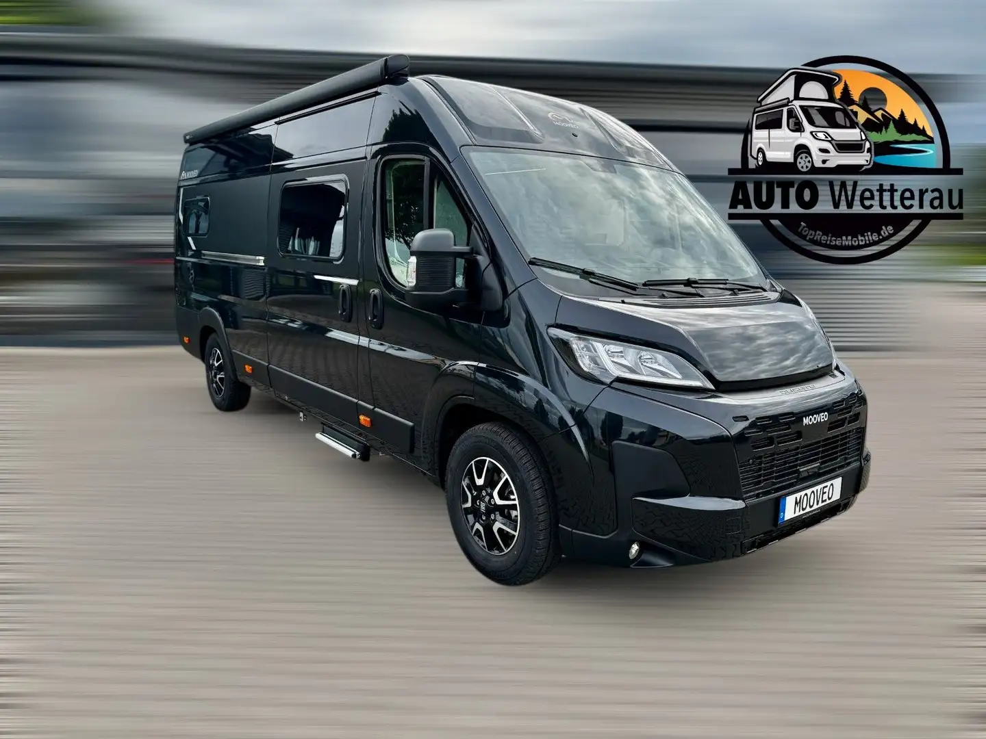 Mooveo 63EB, Einzelbetten,Solar,4GRouter,TV;Lithium Schwarz - 1