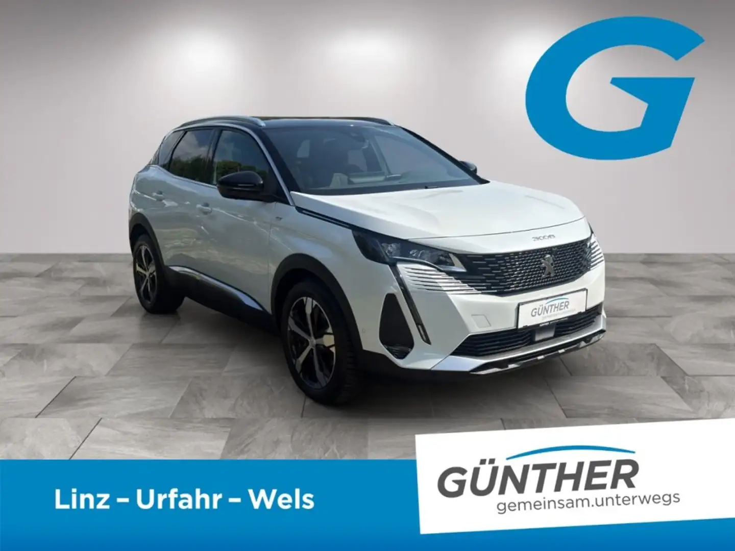 Peugeot 3008 GT BHDi 130 EAT8 Weiß - 2