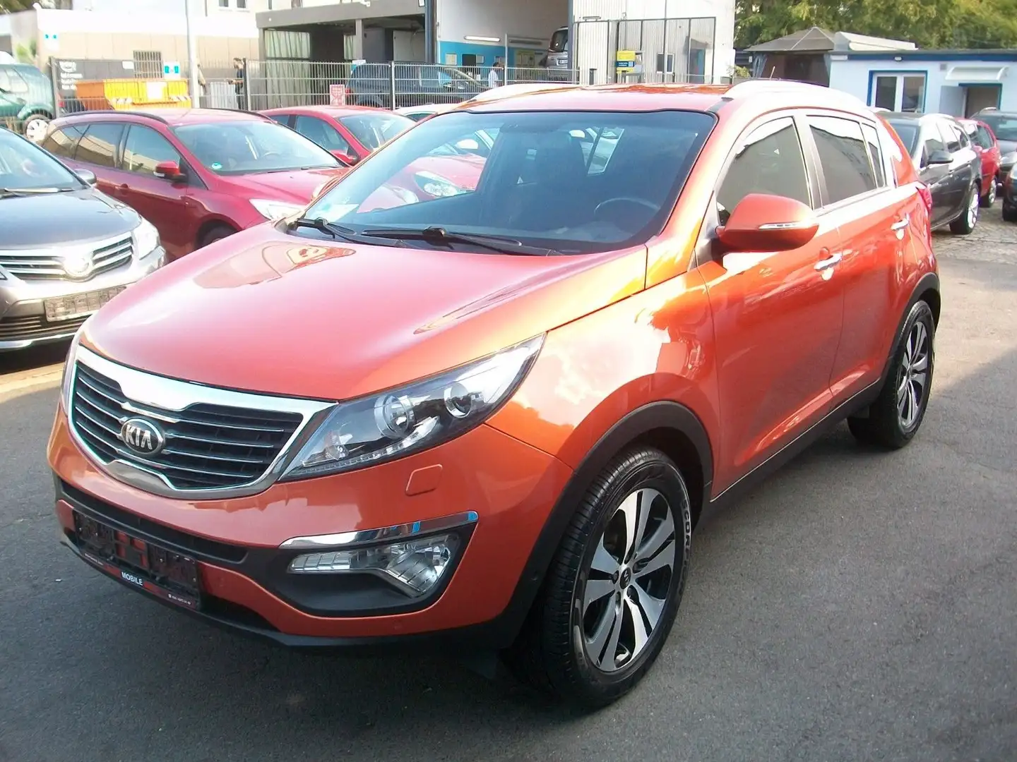 Kia Sportage 2.0 4WD*5Gang*Klima*Navi*PDC*Top* Rojo - 1