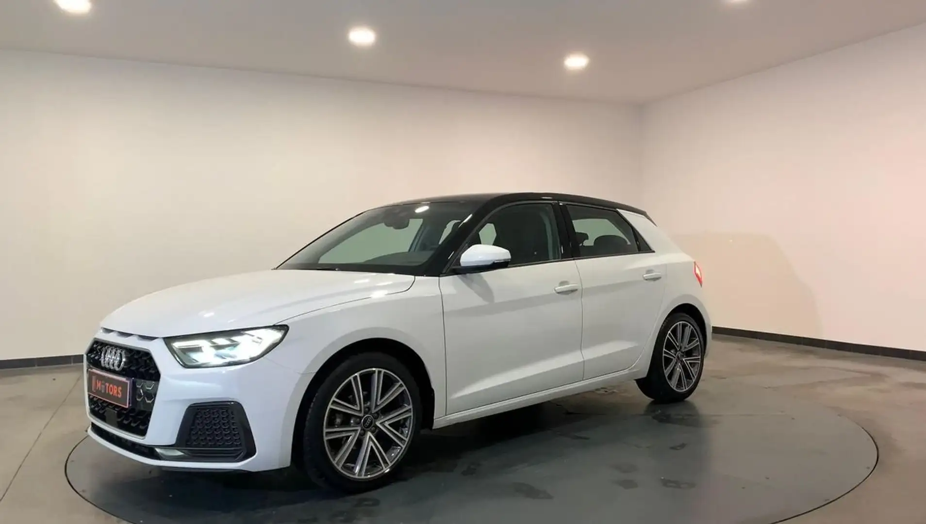 Audi A1 25 tfsi 1.0 95 advanced 2 s tronic Blanc - 1