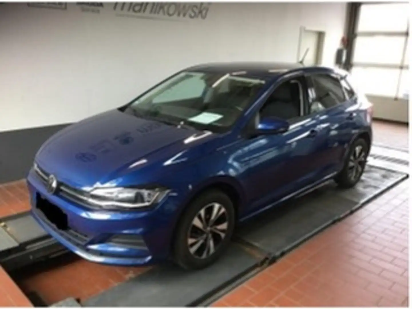 Volkswagen Polo 1.0TSI DSG *Comfortline*LED+ACC+DAB+GJR+Stzhzg+ Bleu - 1