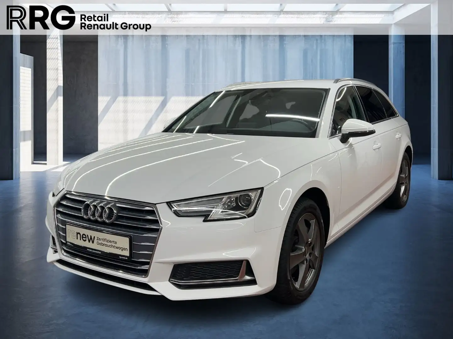 Audi A4 AVANT SPORT 40 TDI Blanc - 1