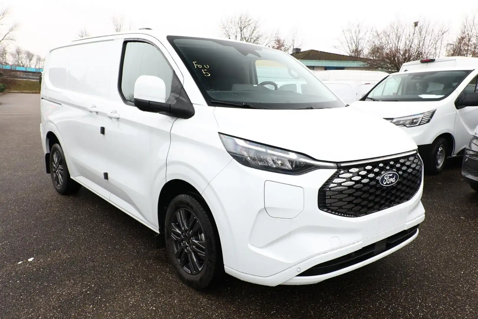 Ford E-Transit Custom Limited 64kWh 320L1 AHK LED Kam 160 kW (... Weiß - 2