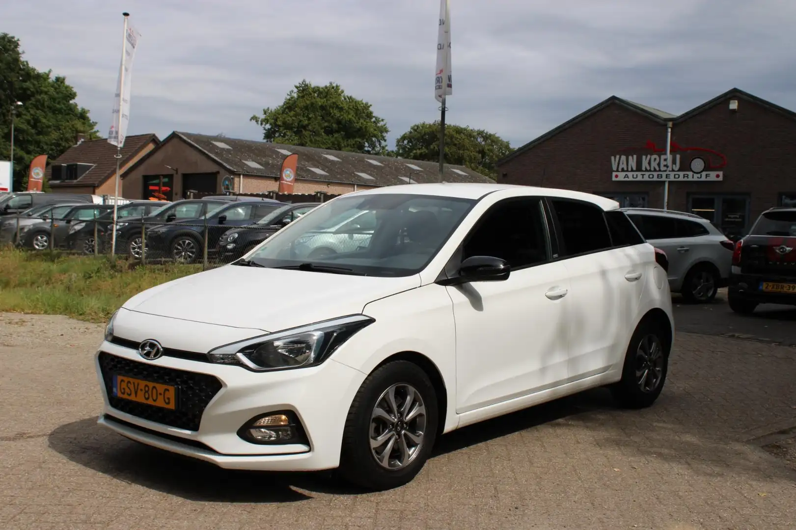 Hyundai i20 1.0 T-GDI Premium, Carplay, Automaat, Clima, Cruis Bianco - 2