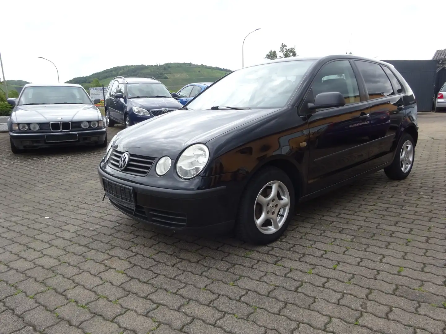 Volkswagen Polo 1.2i Tüv neu Klima Standheizung Alu neuteile! Noir - 2