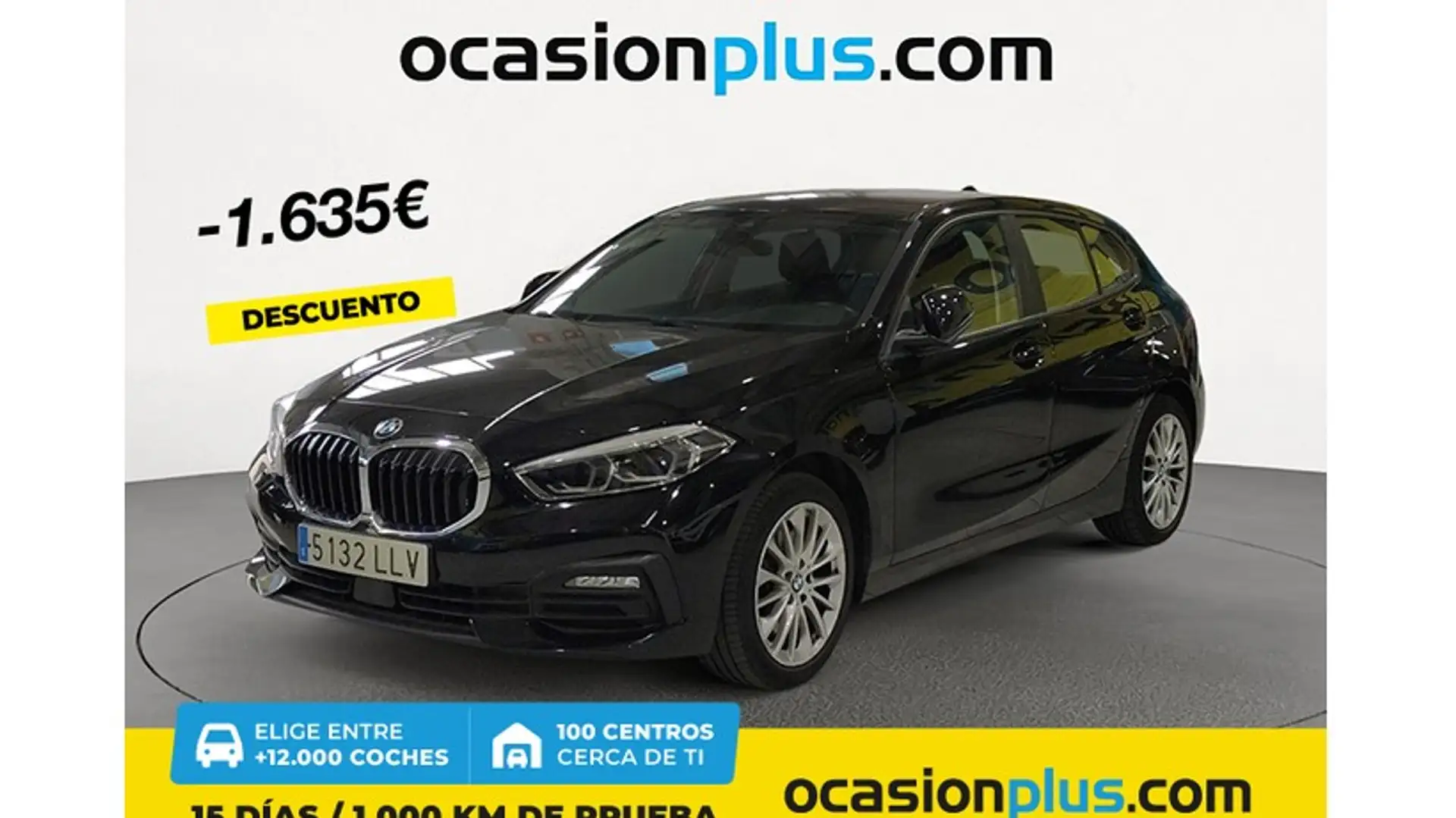 BMW 116 116dA Negro - 1