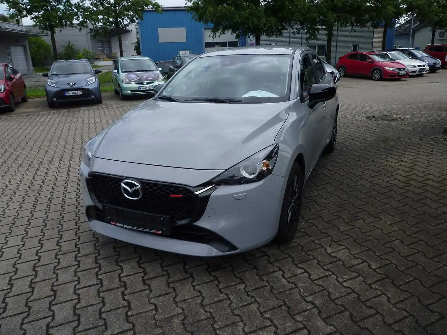 Mazda 2 2 e-SKYACTIV G 90 M HYBRID Homura Grijs - 2