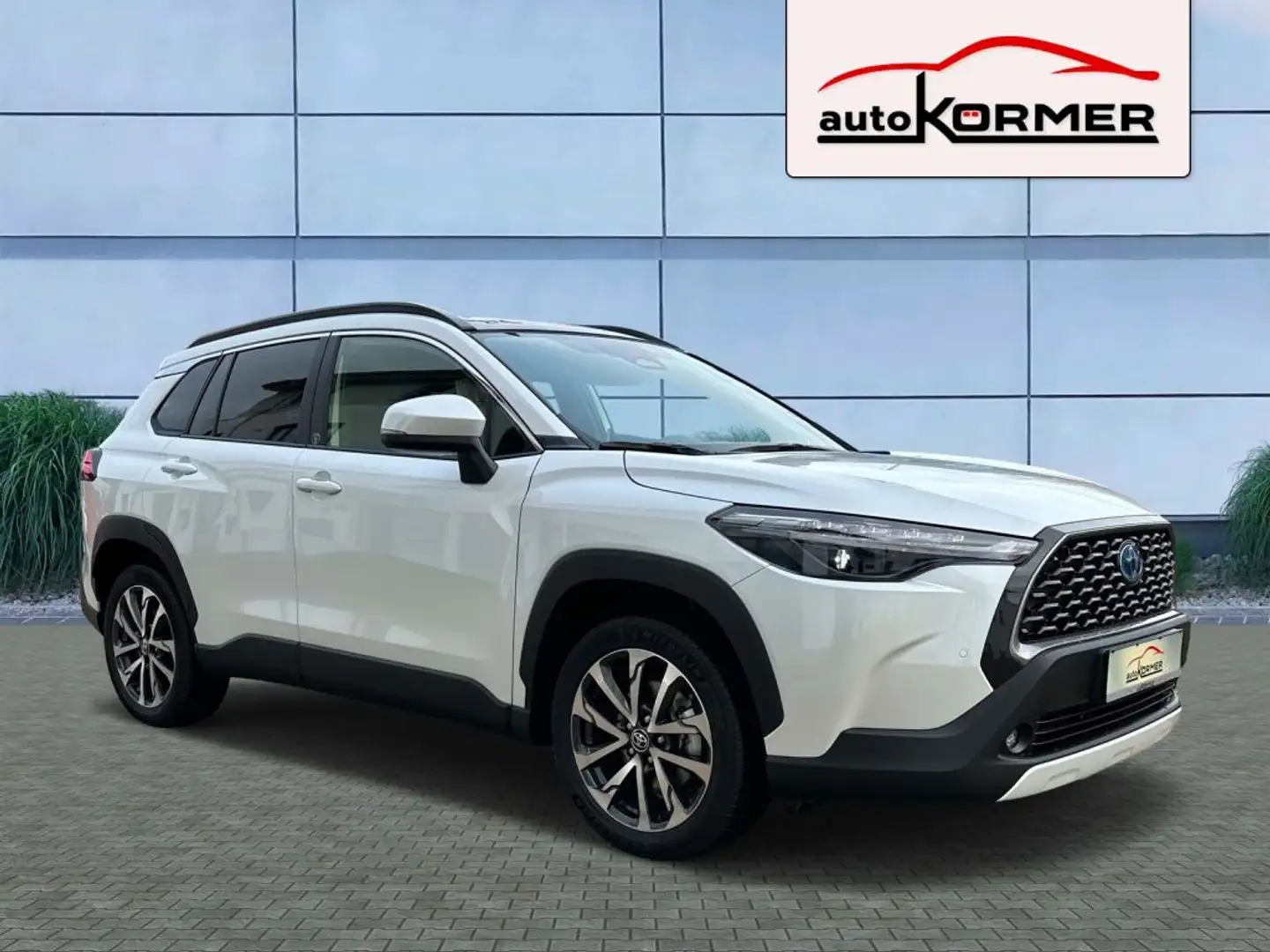 Toyota Corolla Cross 1.8 Hybrid 4x2 Teamplayer ACC,CarPlay,LED,Sitzhzg. Blanc - 1