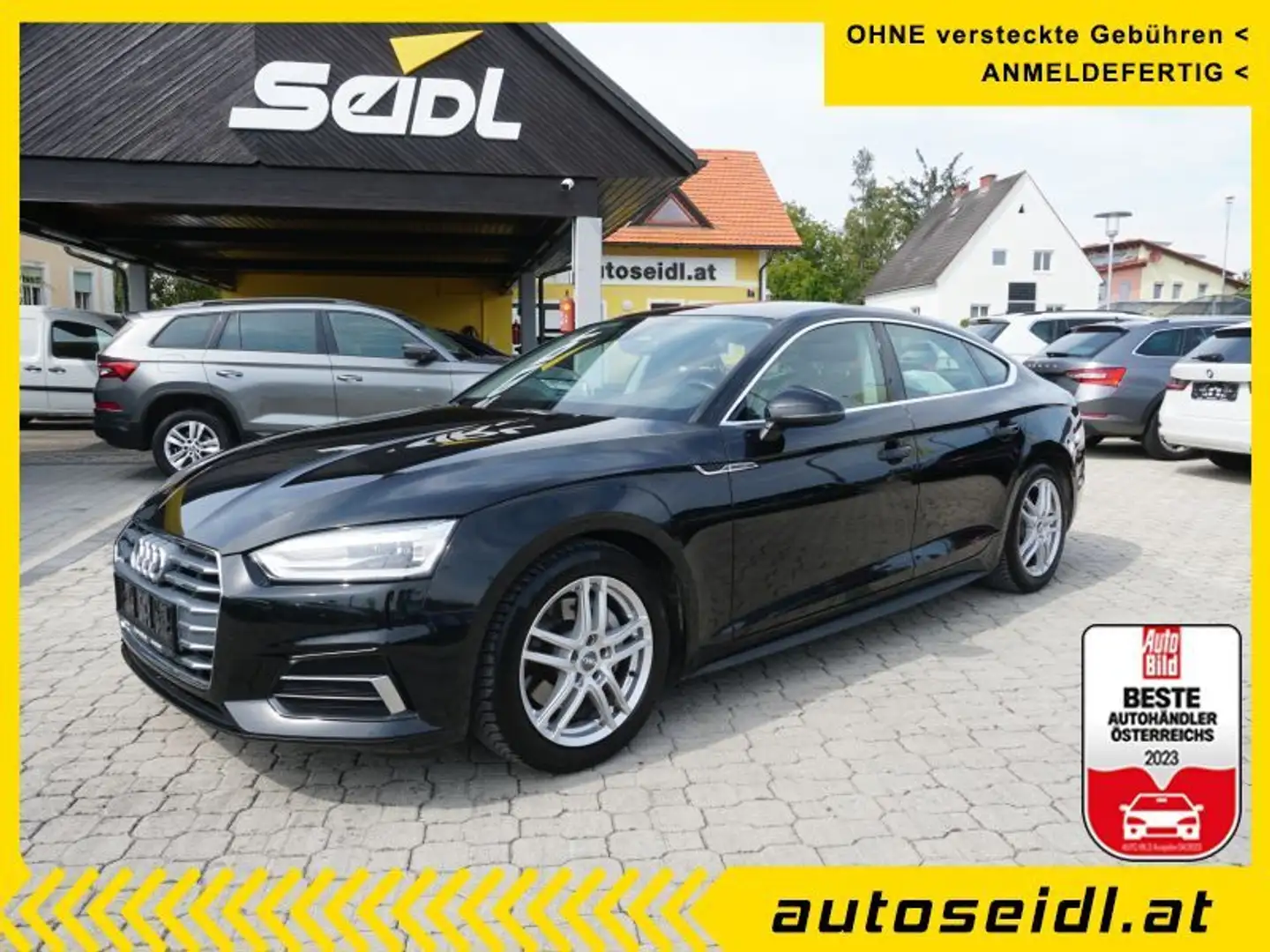 Audi A5 SB 40 TDI sport S-tronic *18"ALU+AHV+STHZG.* Schwarz - 1